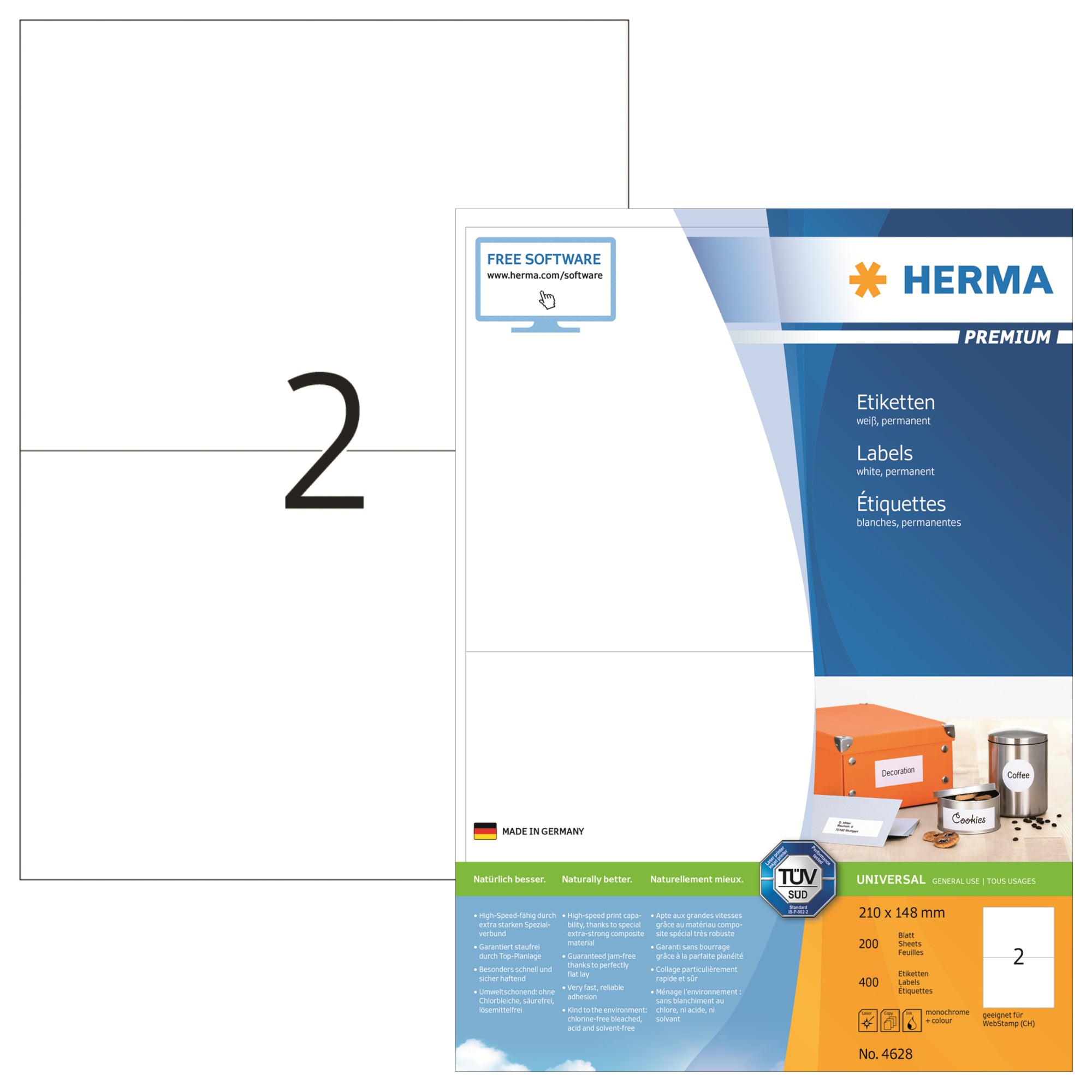 Herma Universaletikett PREMIUM