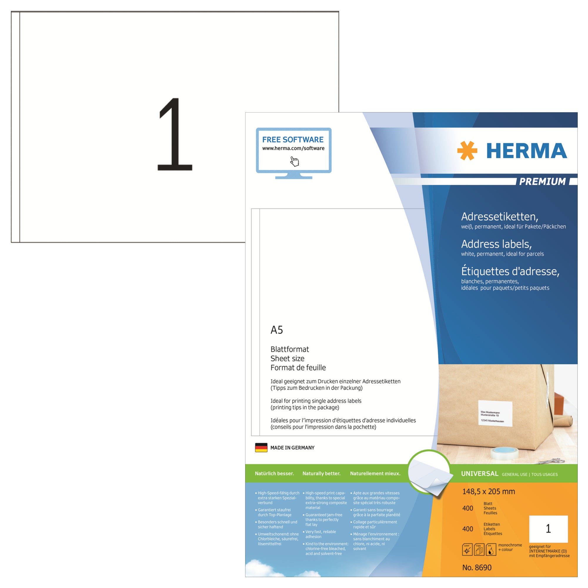 Herma Universaletikett PREMIUM