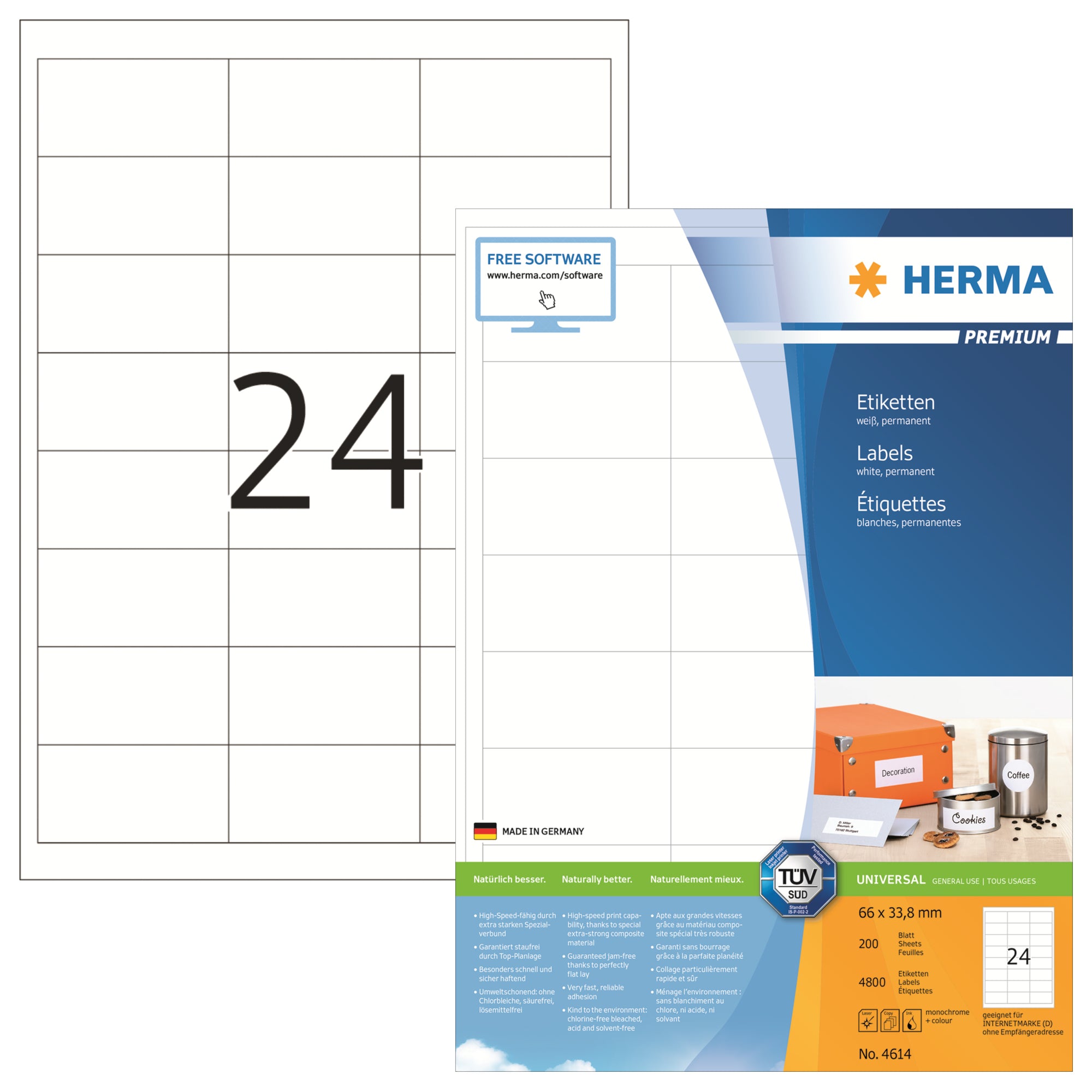 Herma Universaletikett PREMIUM
