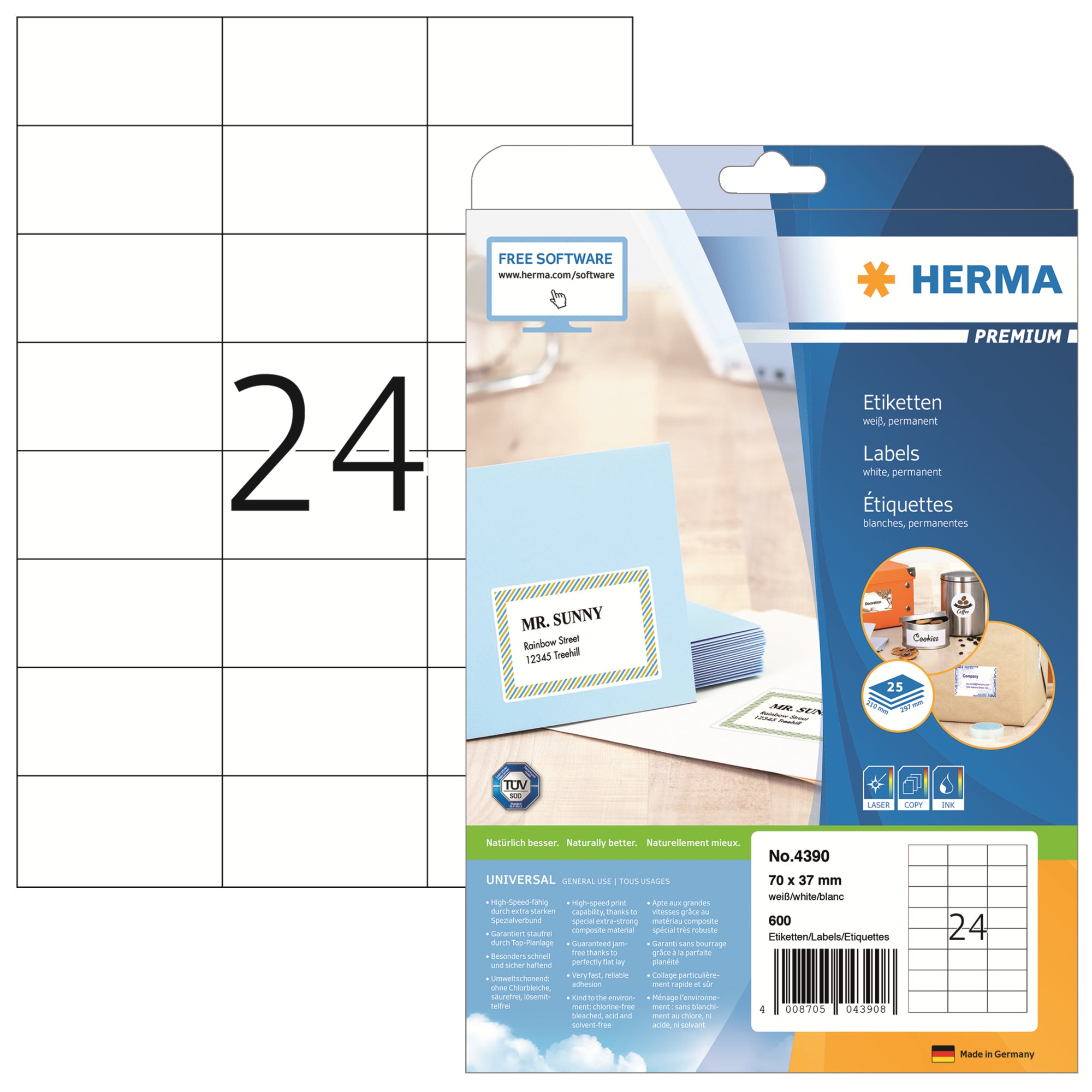 Herma Universaletikett PREMIUM