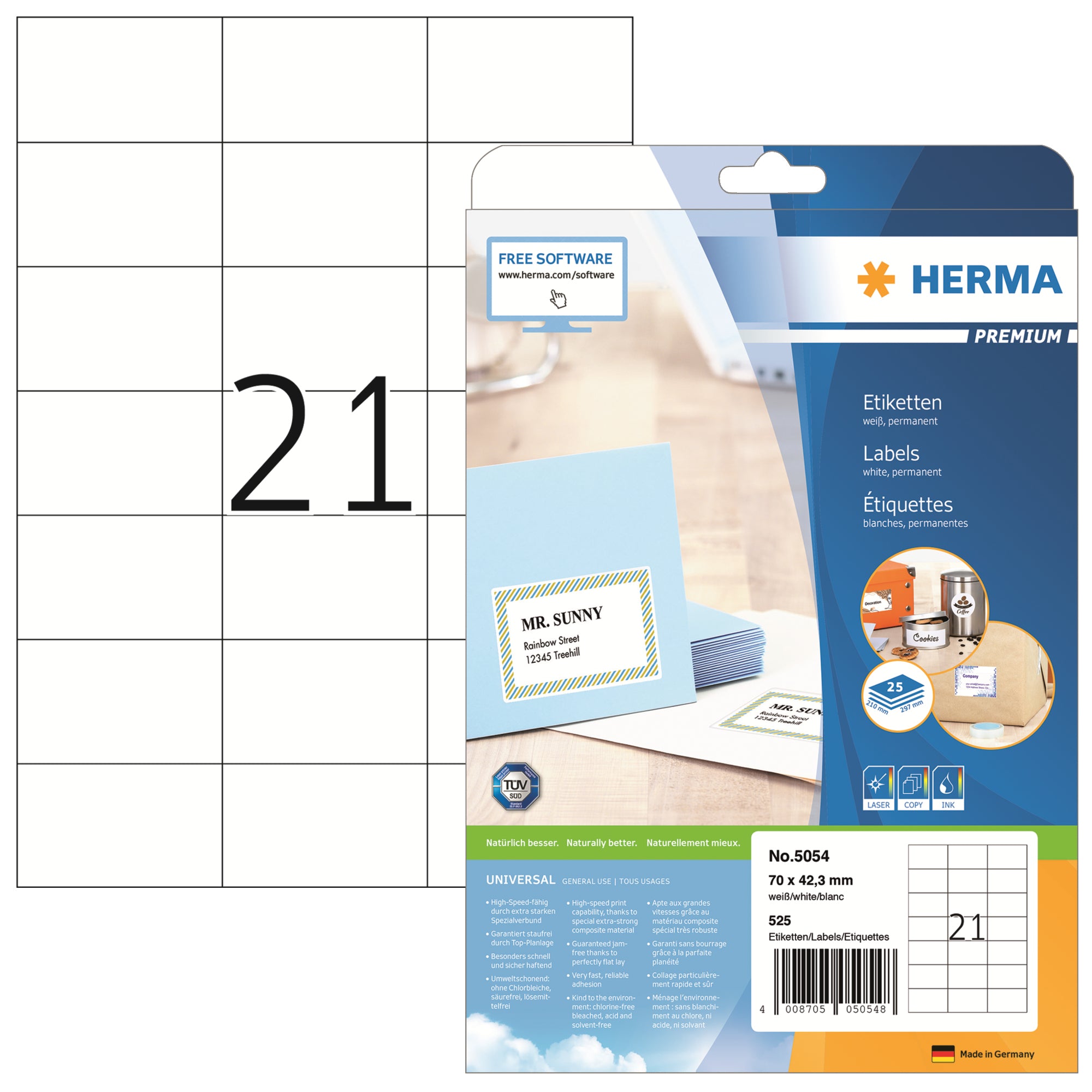 Herma Universaletikett PREMIUM