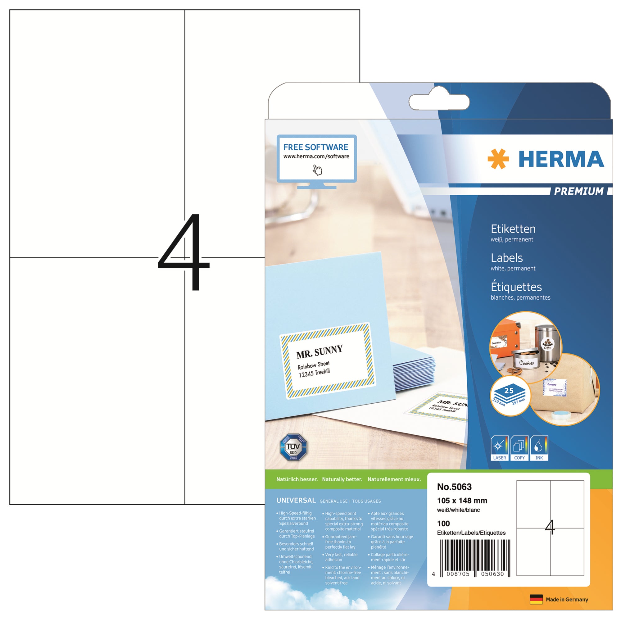 Herma Universaletikett PREMIUM