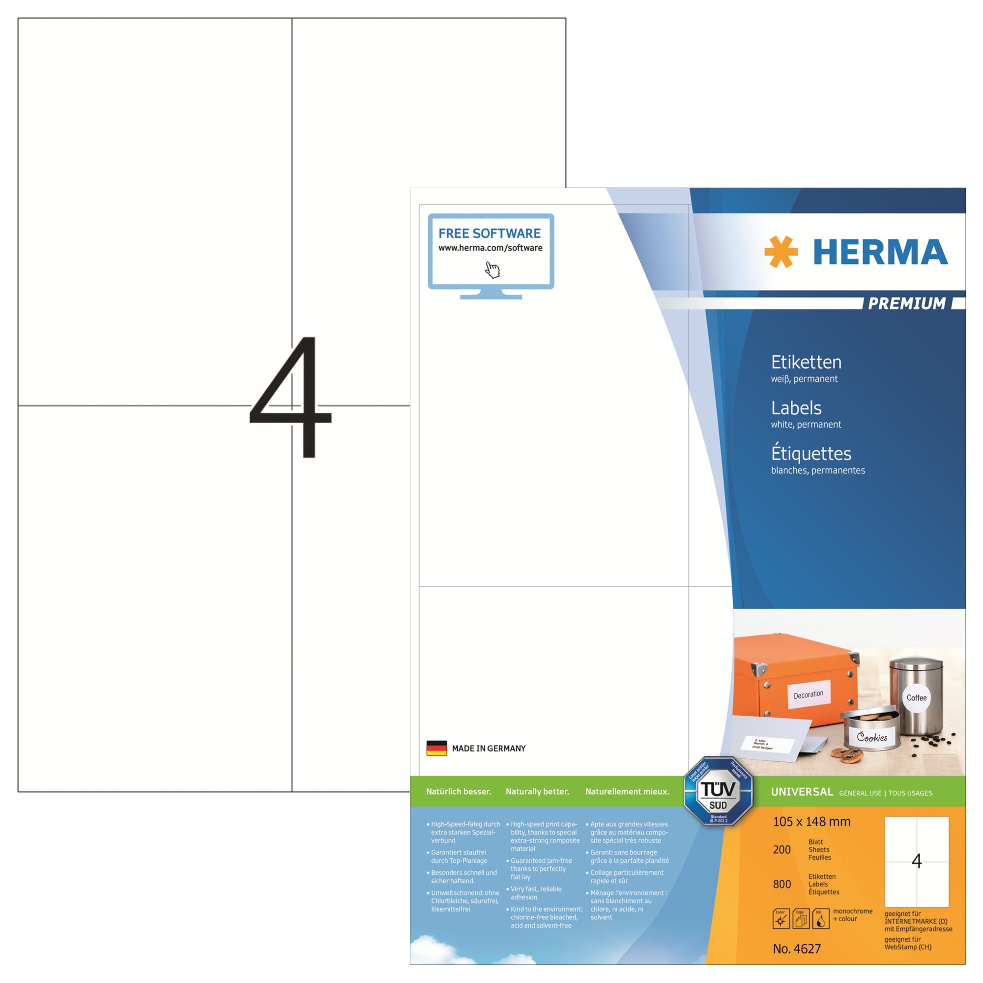 Herma Universaletikett PREMIUM