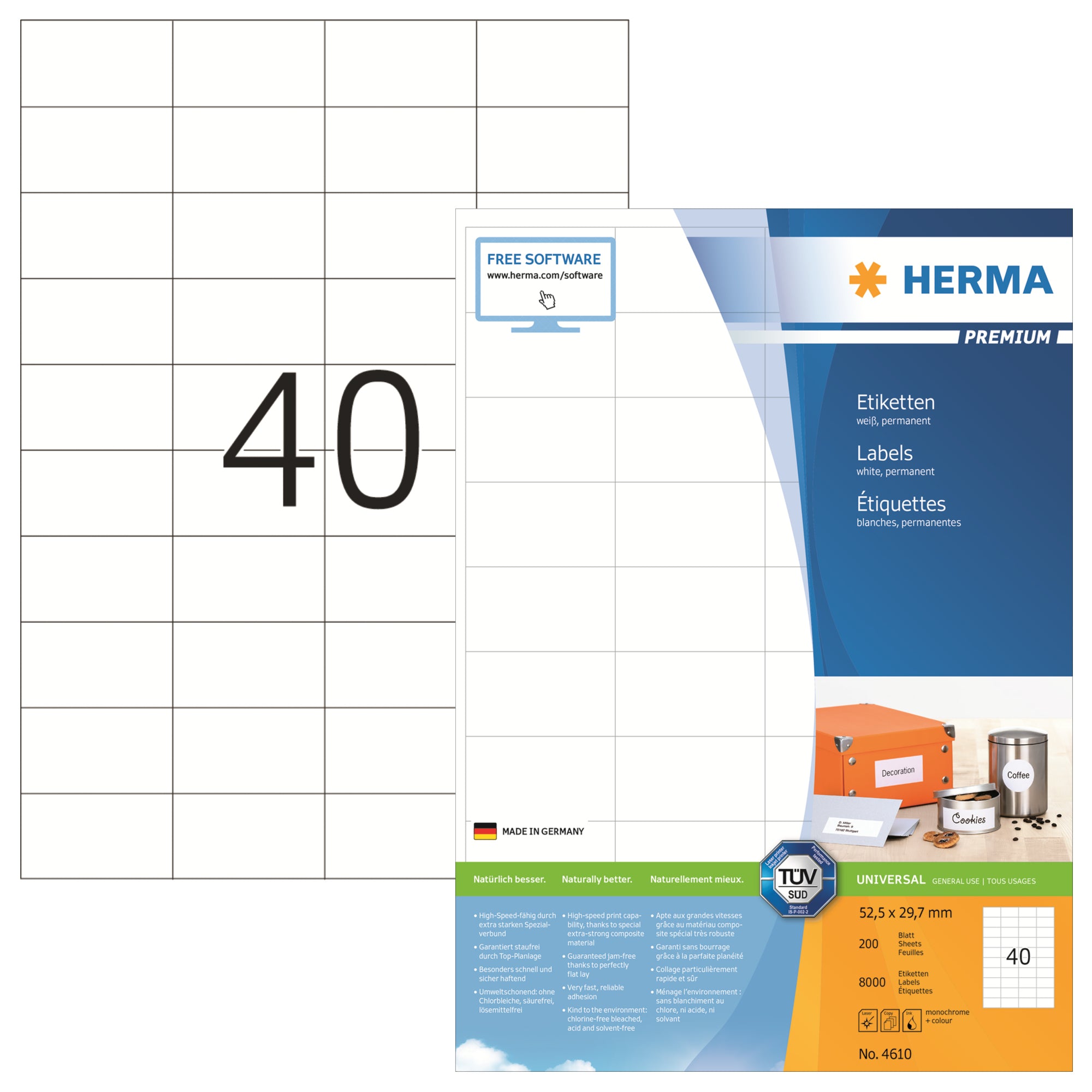 Herma Universaletikett PREMIUM