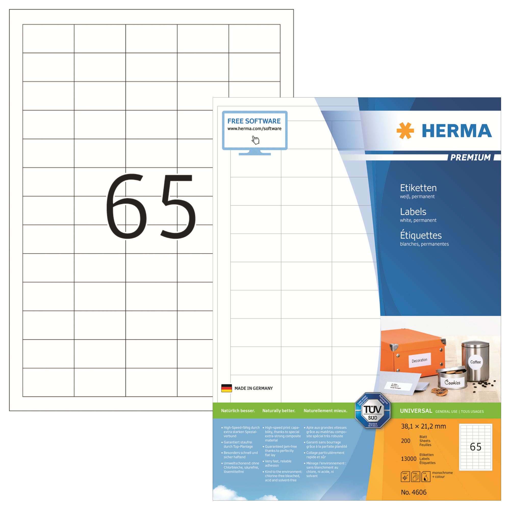 Herma Universaletikett PREMIUM