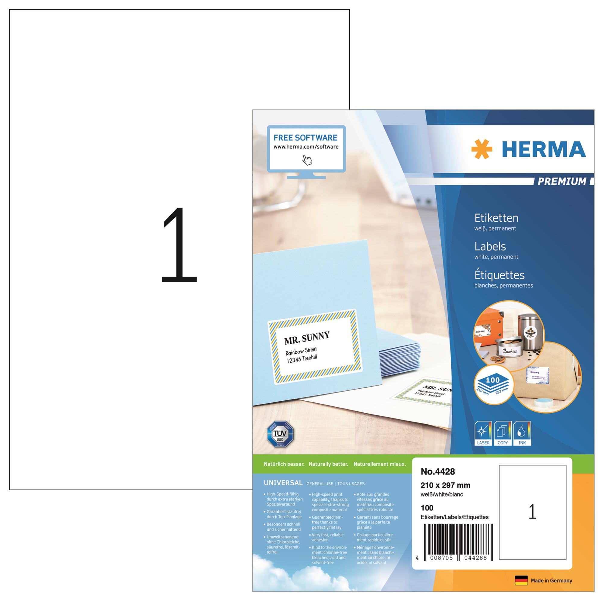 Herma Universaletikett PREMIUM