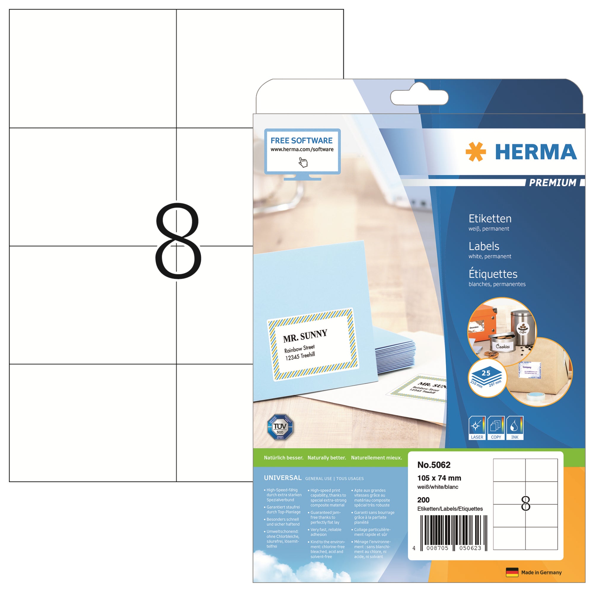 Herma Universaletikett PREMIUM