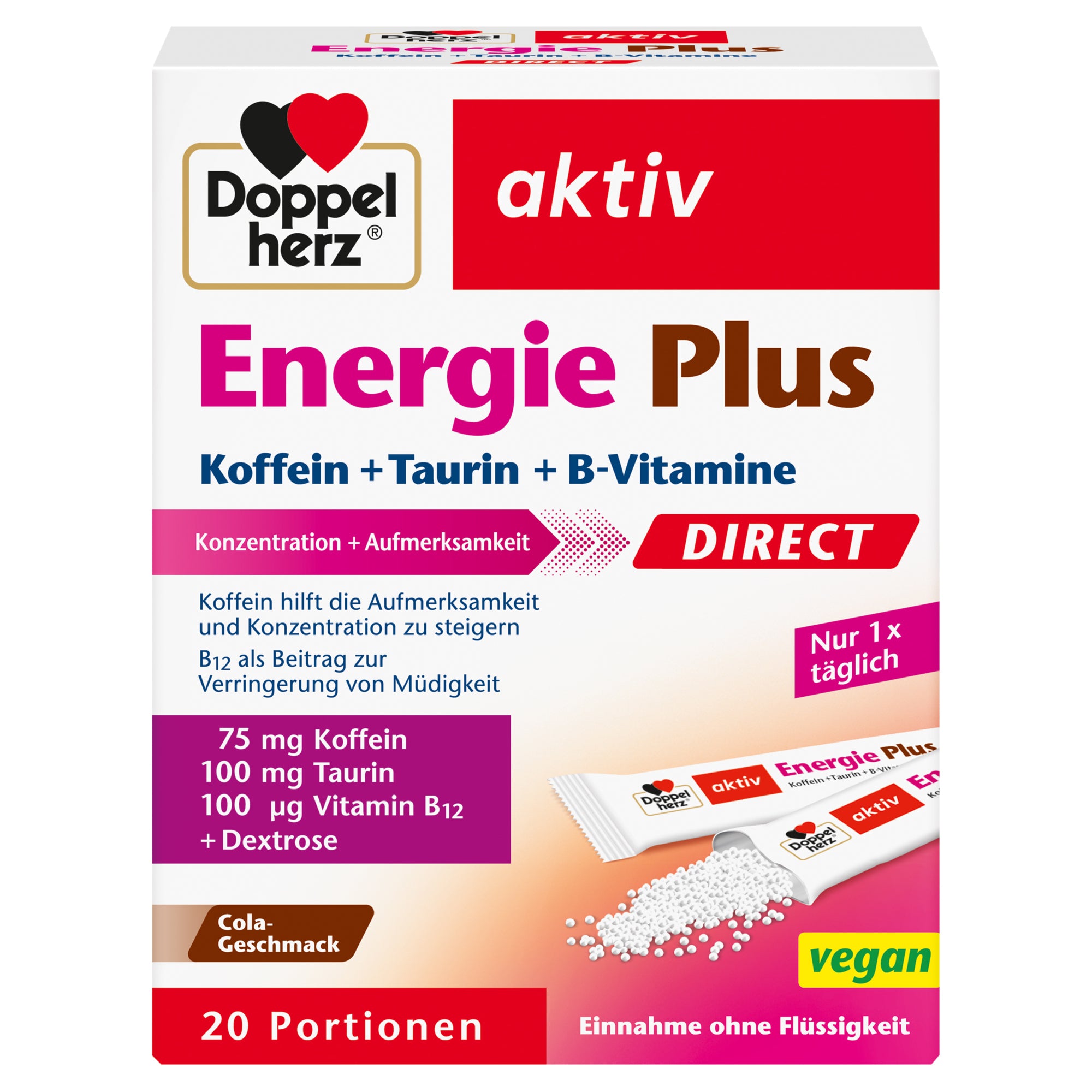 Doppelherz Magnesium 400 +B1 +B6 +B12 +Folsäure 30St