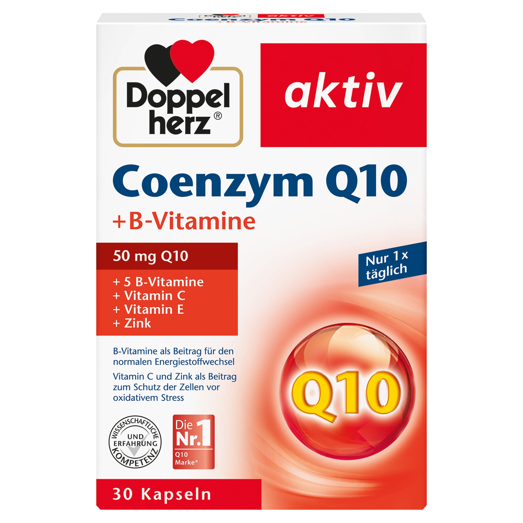 Doppelherz Magnesium 400 +B1 +B6 +B12 +Folsäure 30St