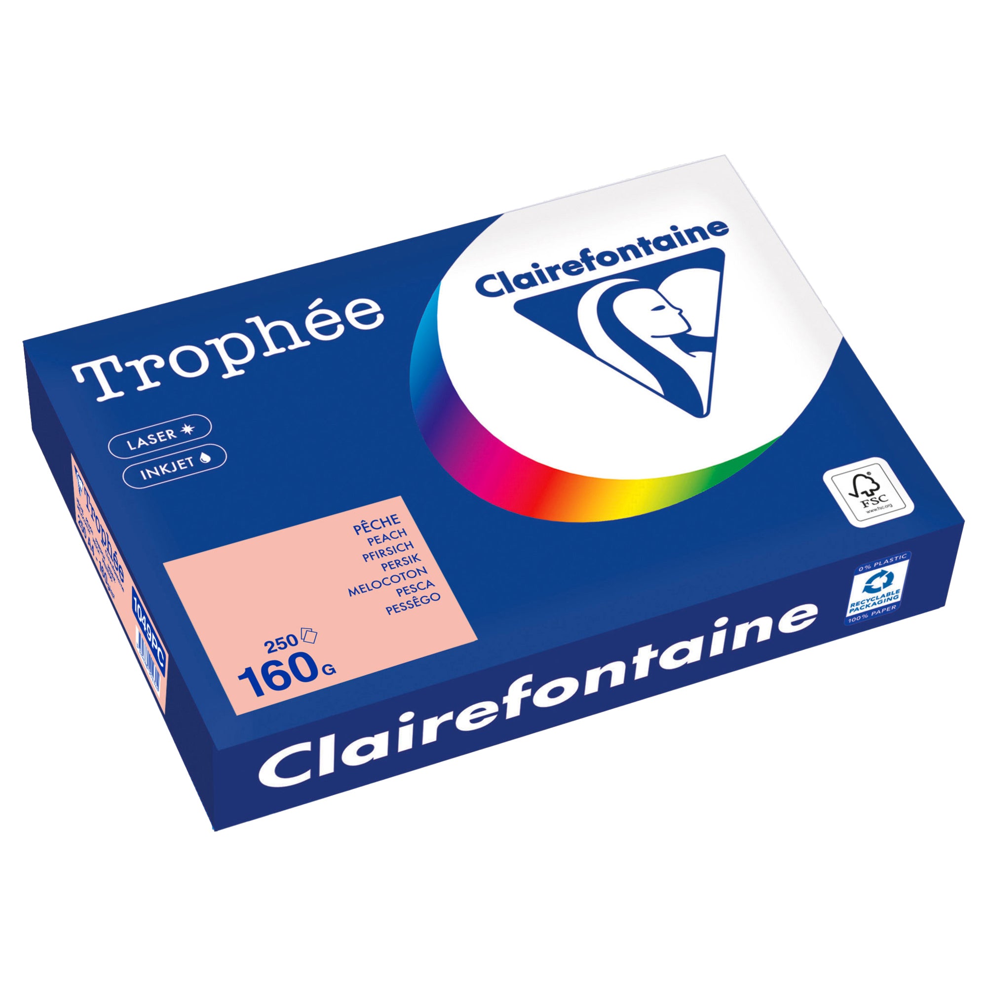 Clairefontaine Kopierpapier Trophée Color, DIN A4