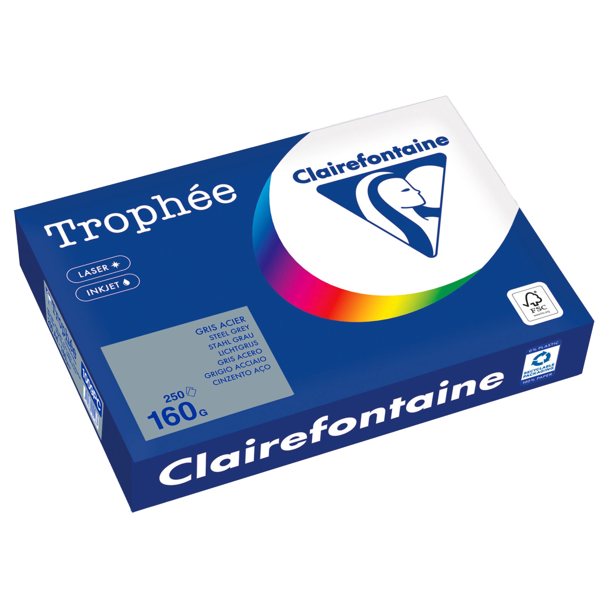 Clairefontaine Kopierpapier Trophée Color, DIN A4