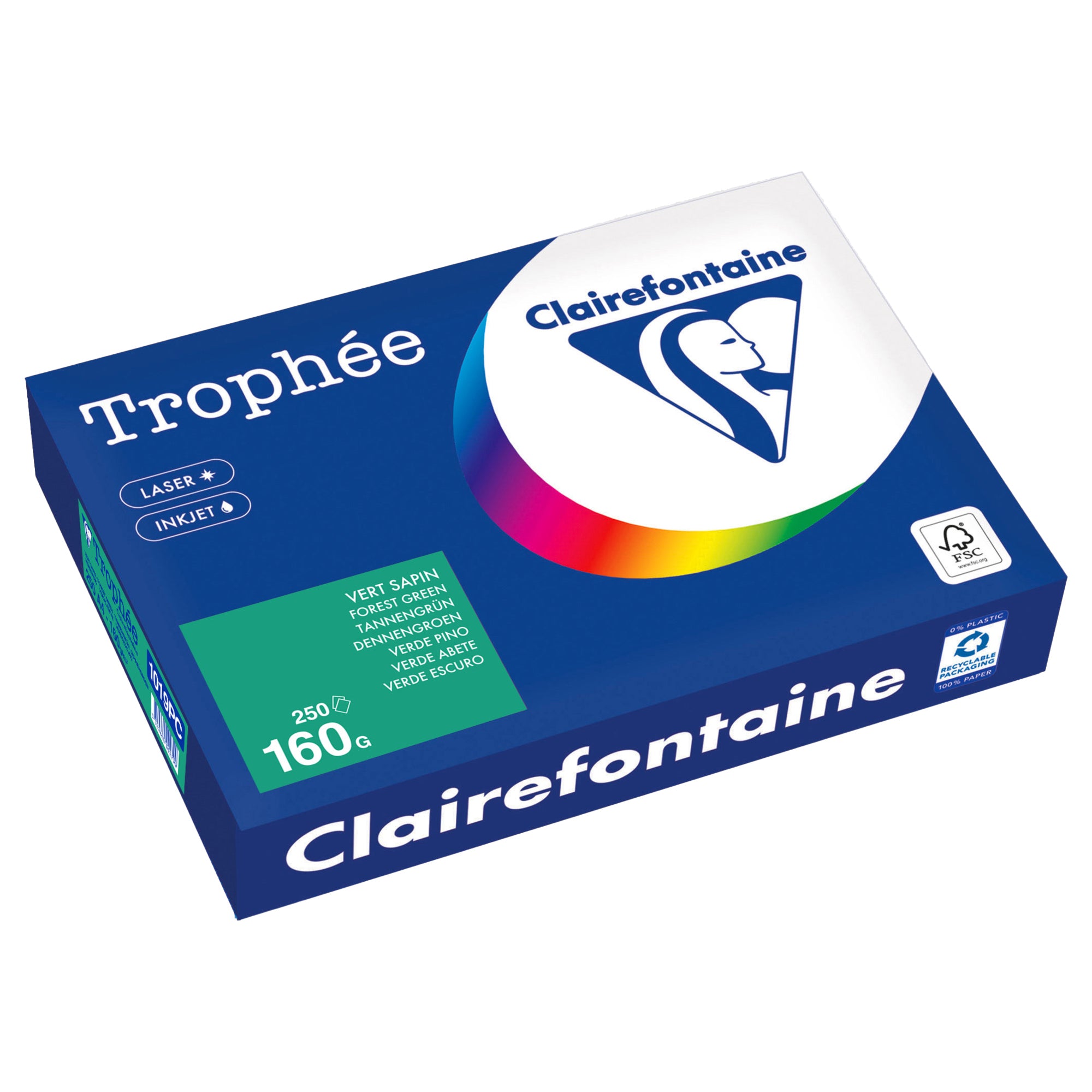 Clairefontaine Kopierpapier Trophée Color, DIN A4