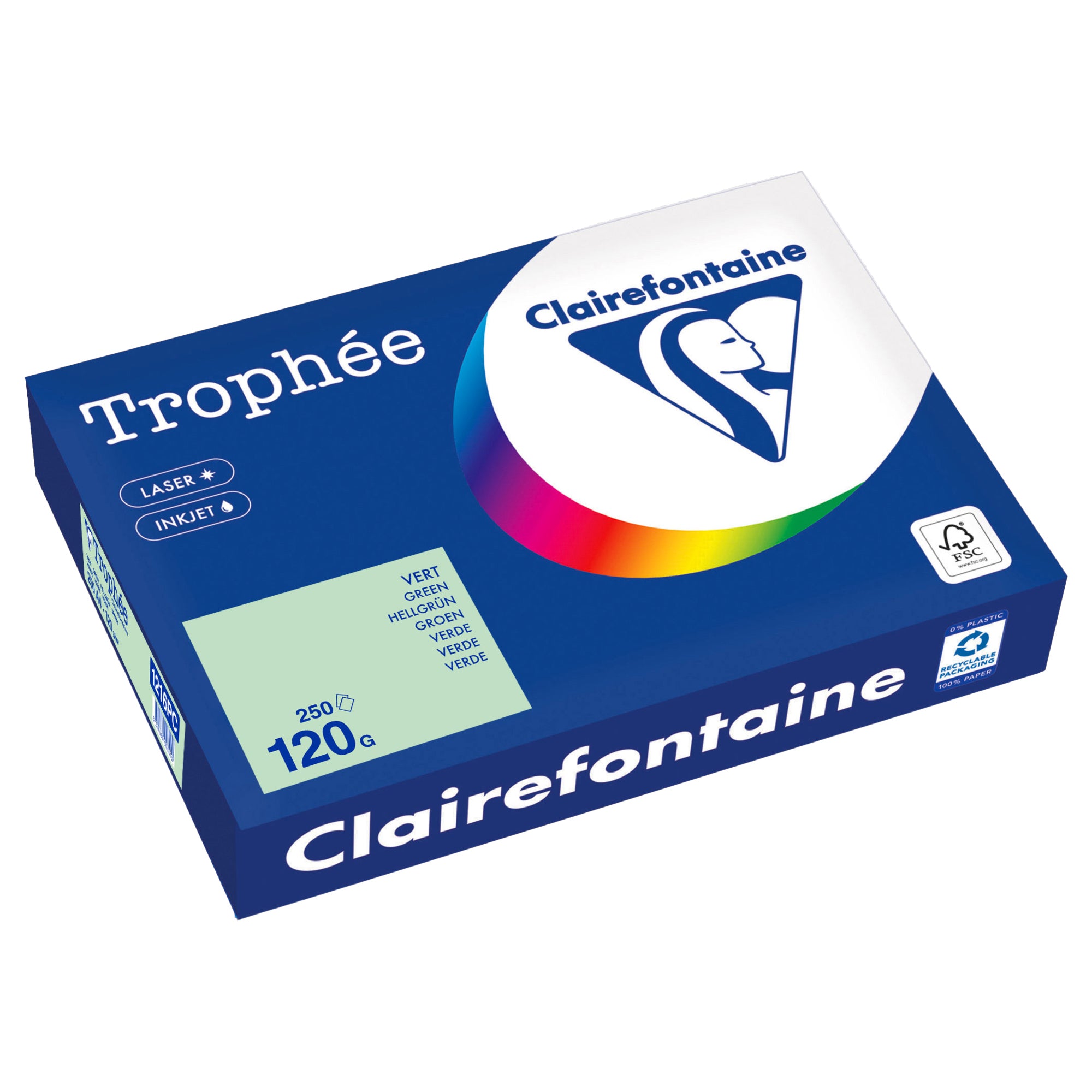 Clairefontaine Kopierpapier Trophée Color, DIN A4
