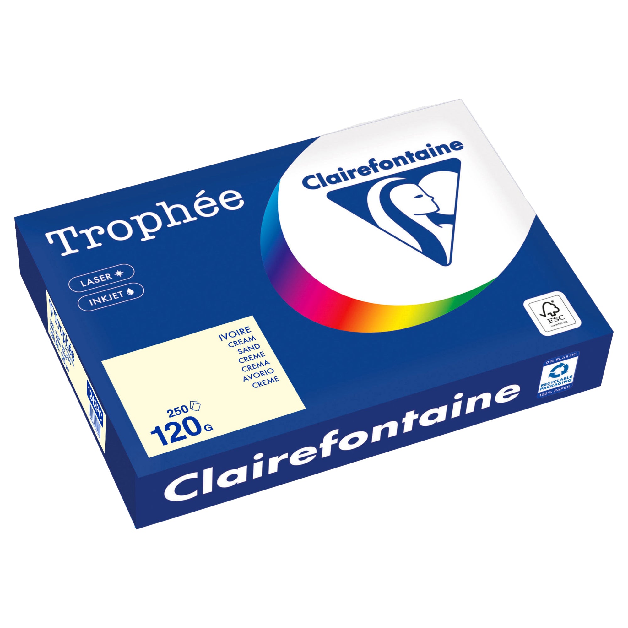 Clairefontaine Kopierpapier Trophée Color, DIN A4