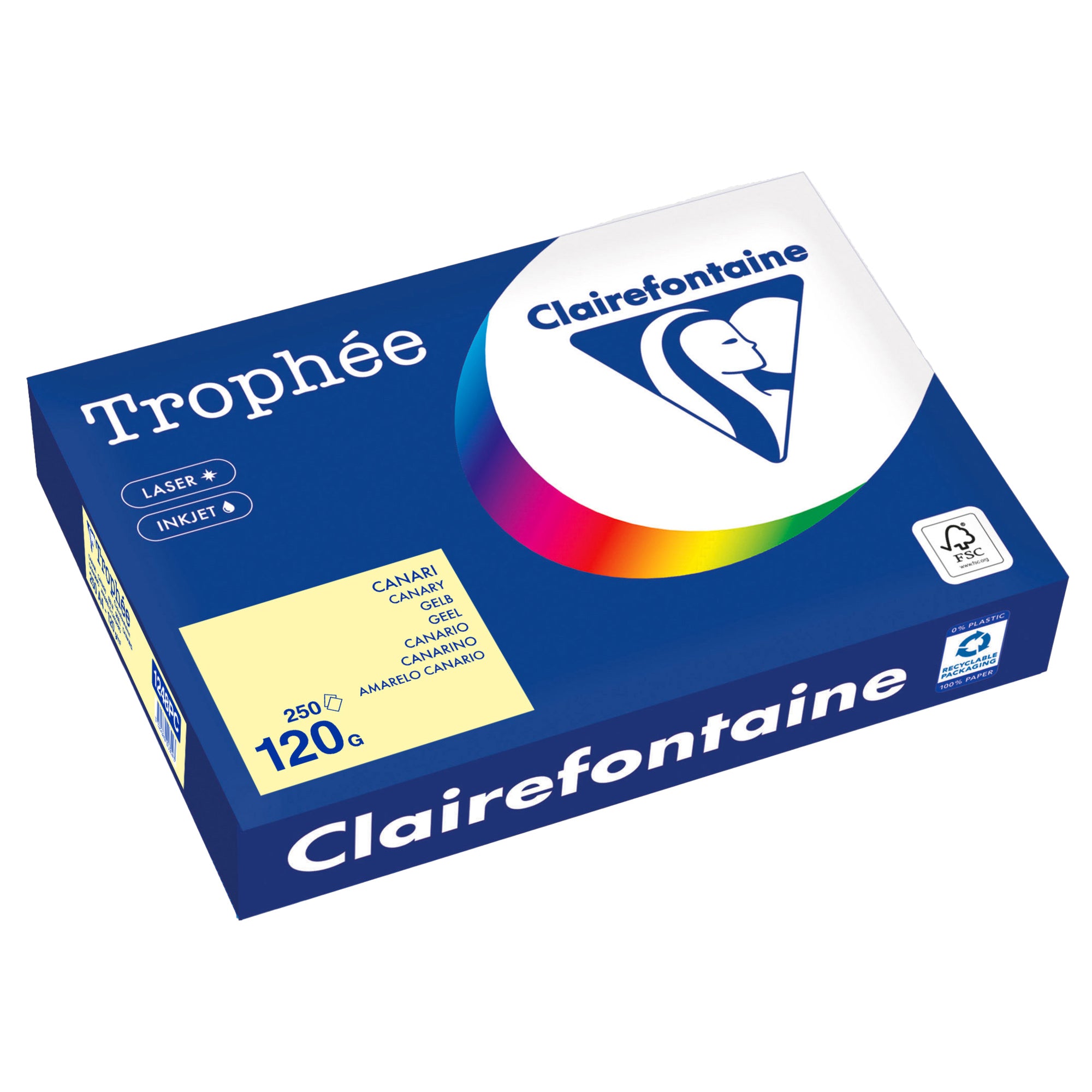 Clairefontaine Kopierpapier Trophée Color, DIN A4