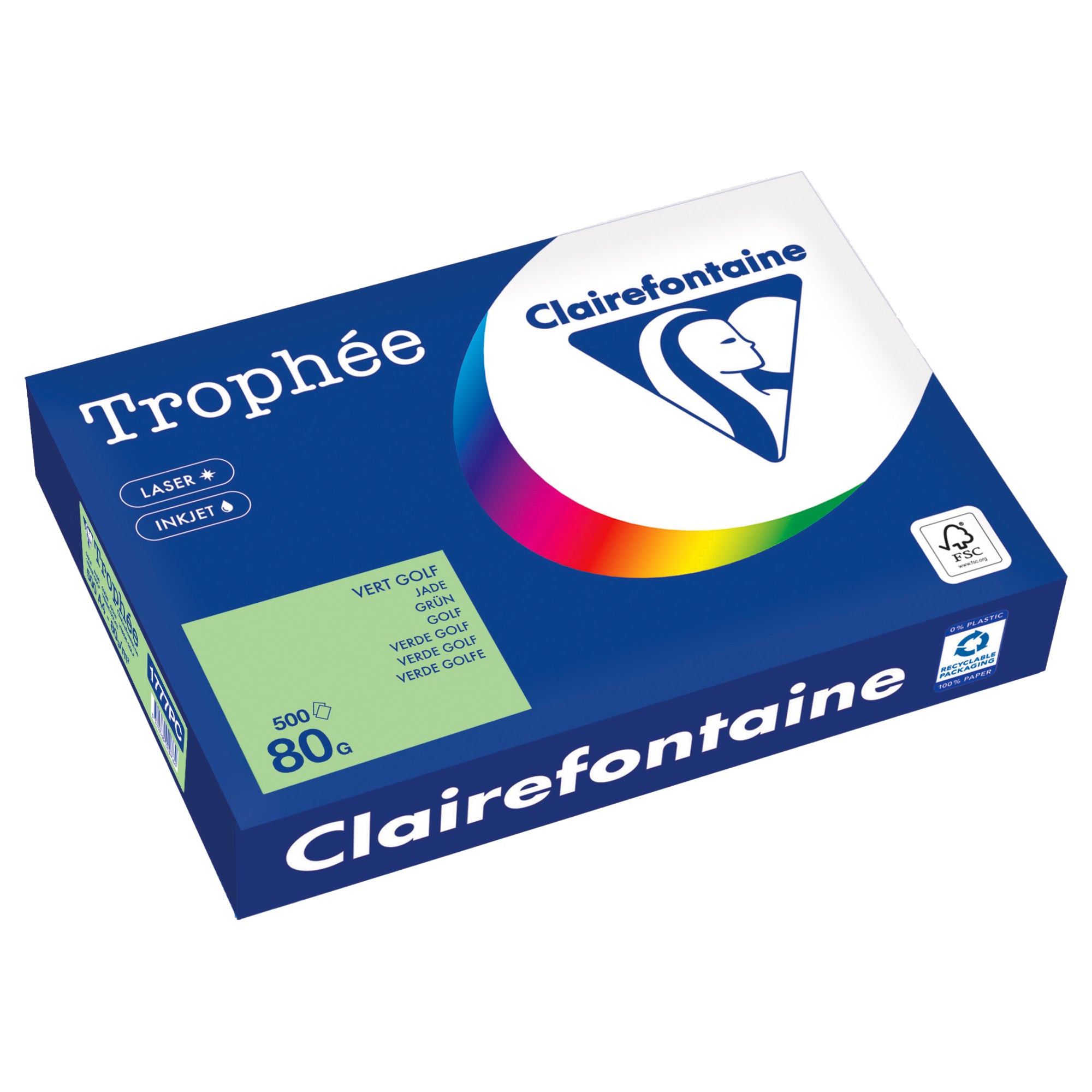 Clairefontaine Kopierpapier Trophée Color, DIN A4