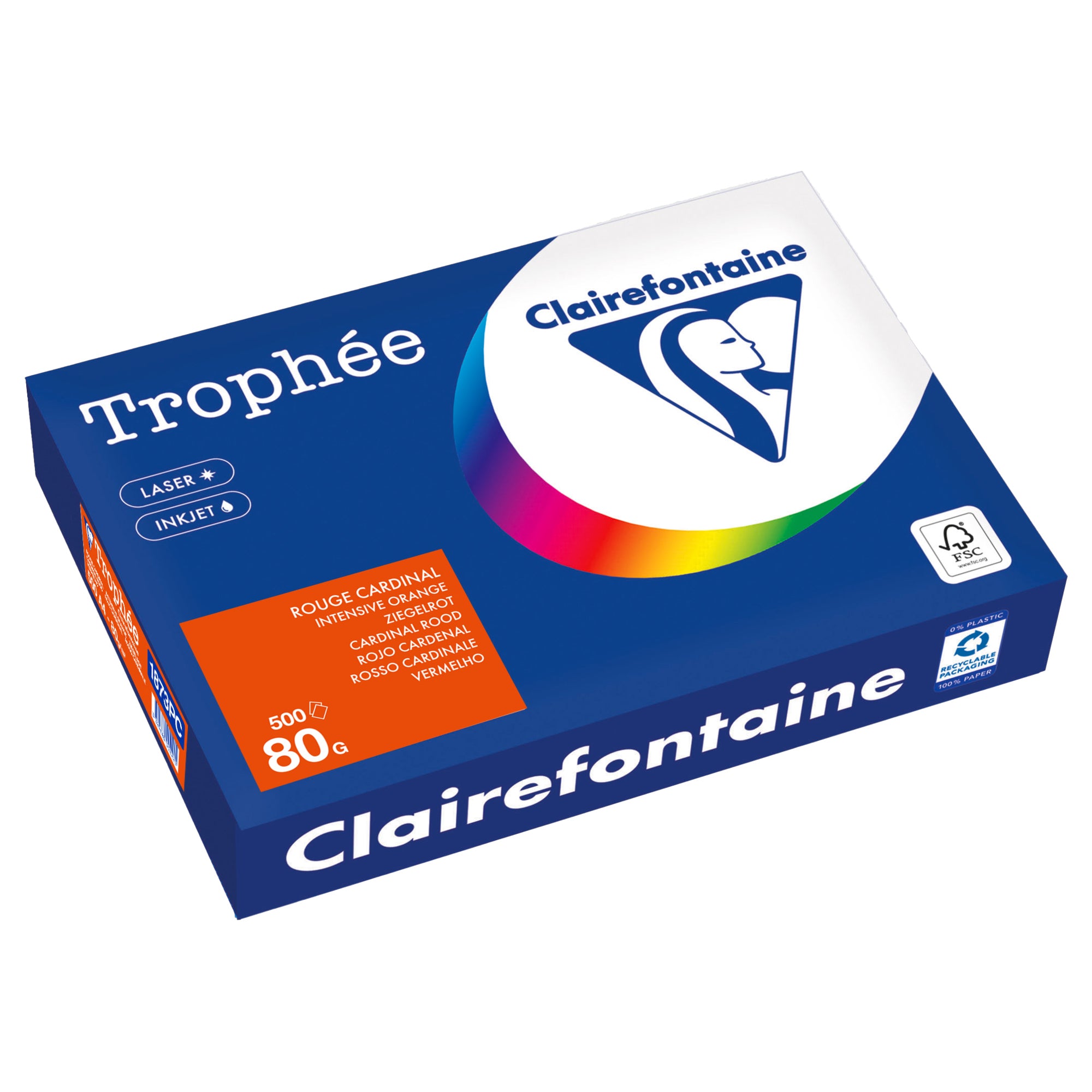 Clairefontaine Kopierpapier Trophée Color, DIN A4