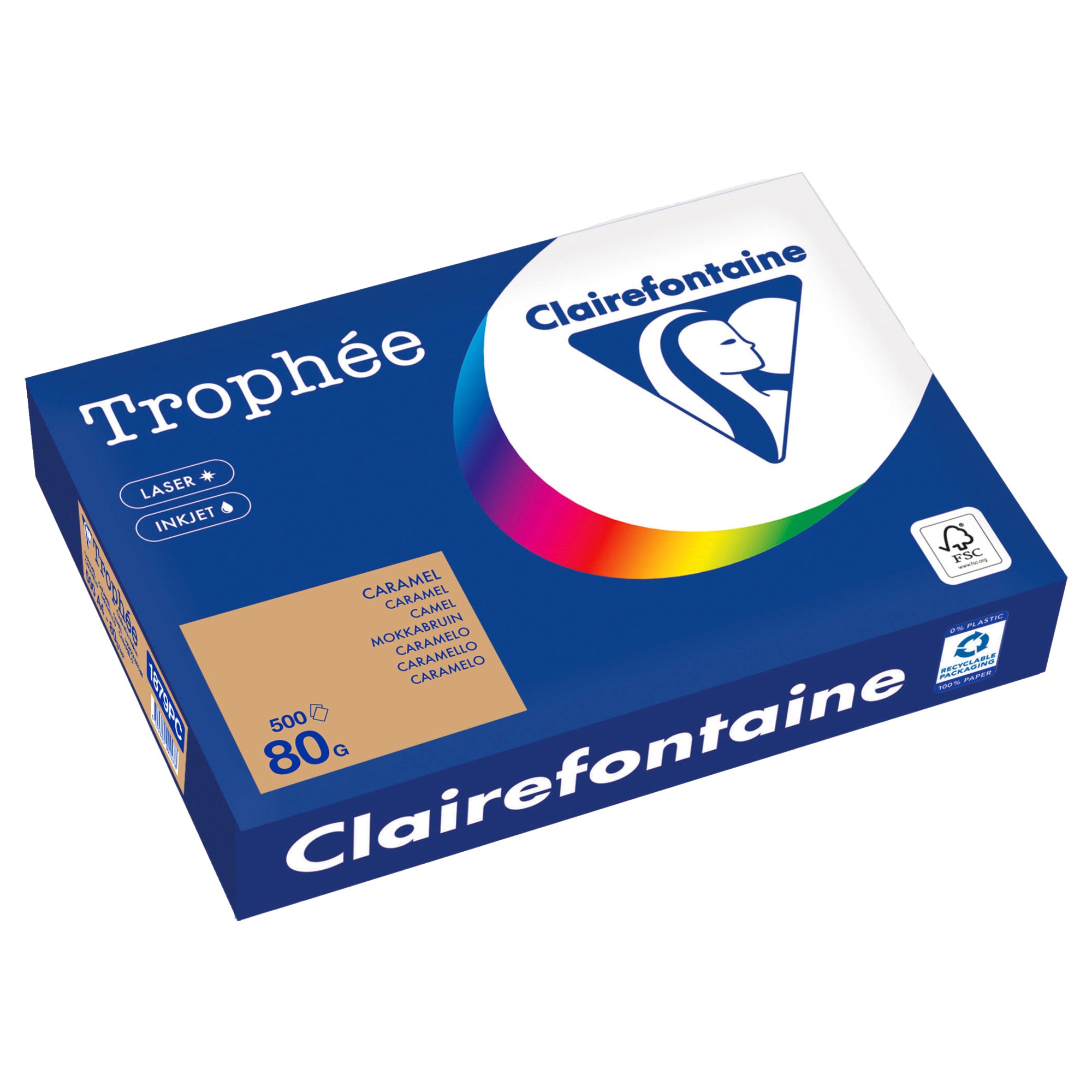 Clairefontaine Kopierpapier Trophée Color, DIN A4