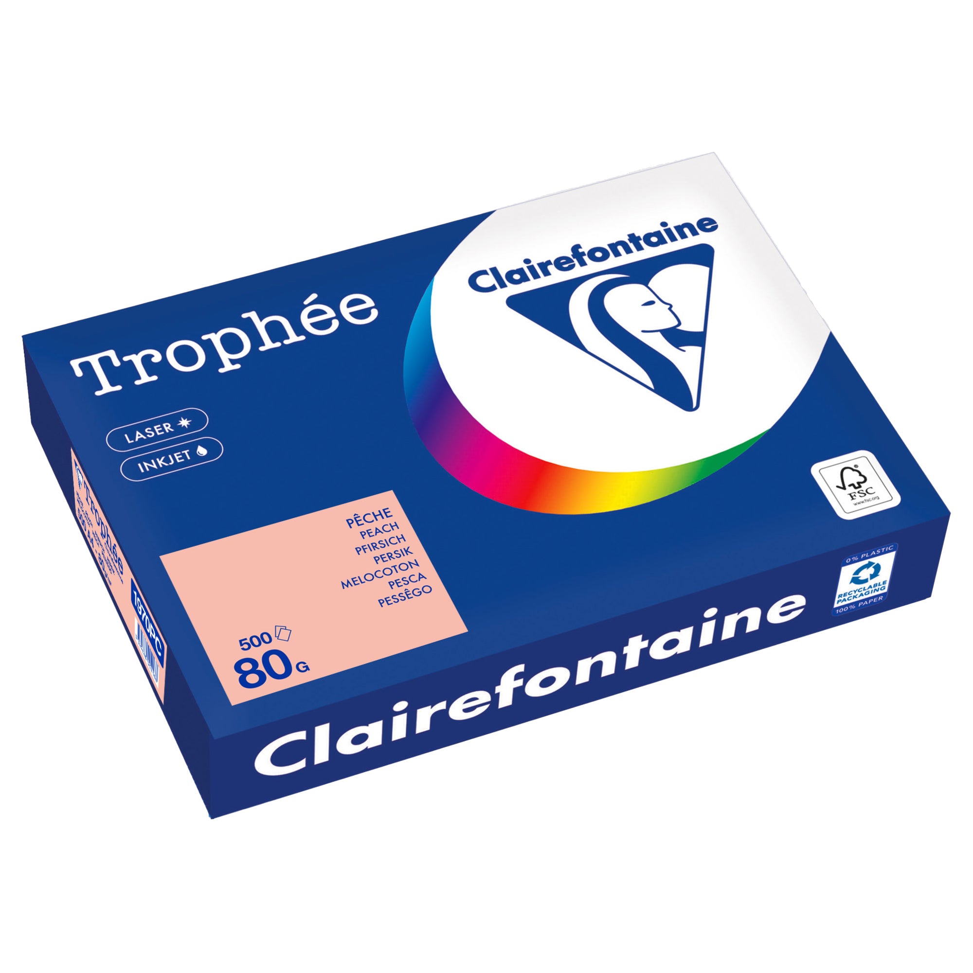 Clairefontaine Kopierpapier Trophée Color, DIN A4