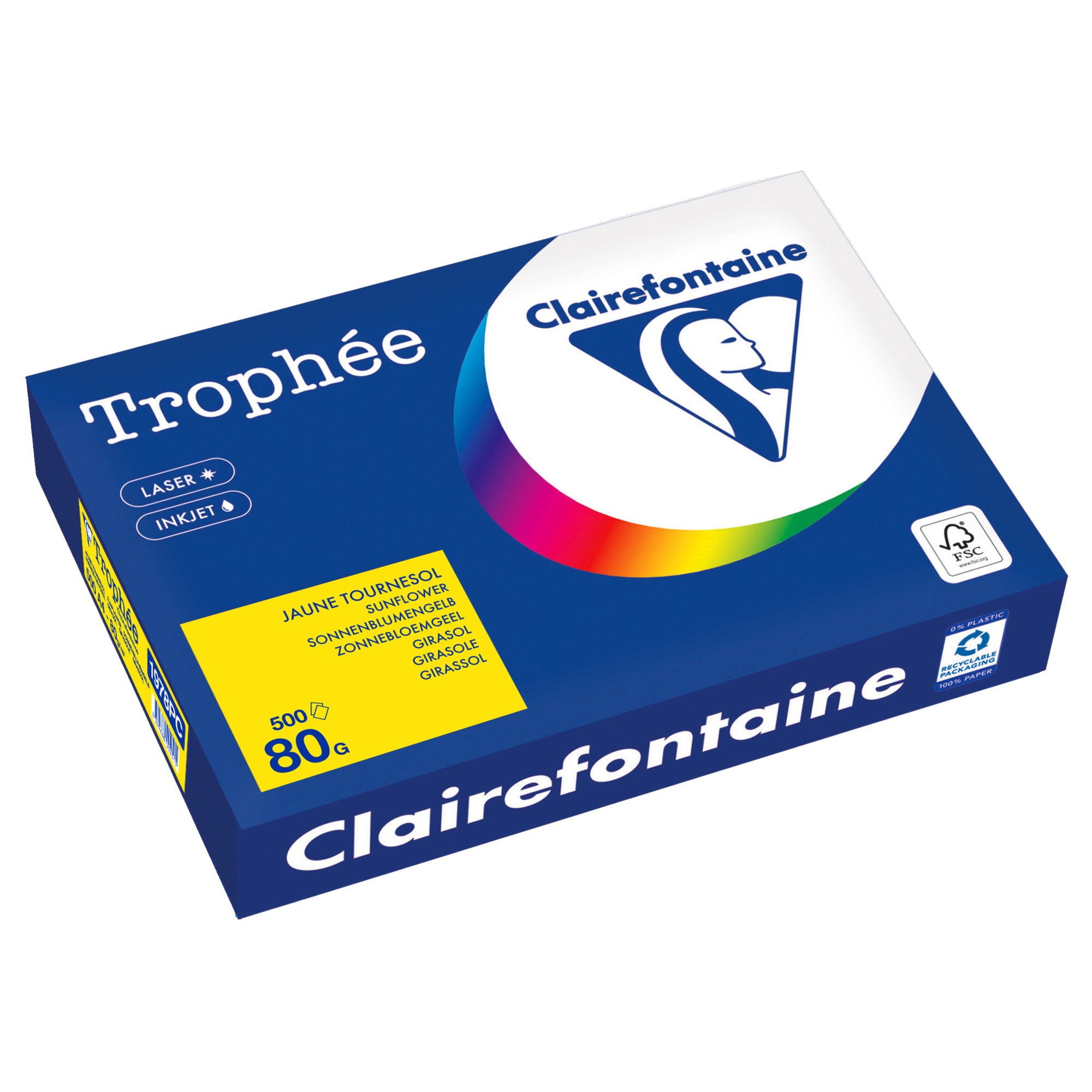 Clairefontaine Kopierpapier Trophée Color, DIN A4