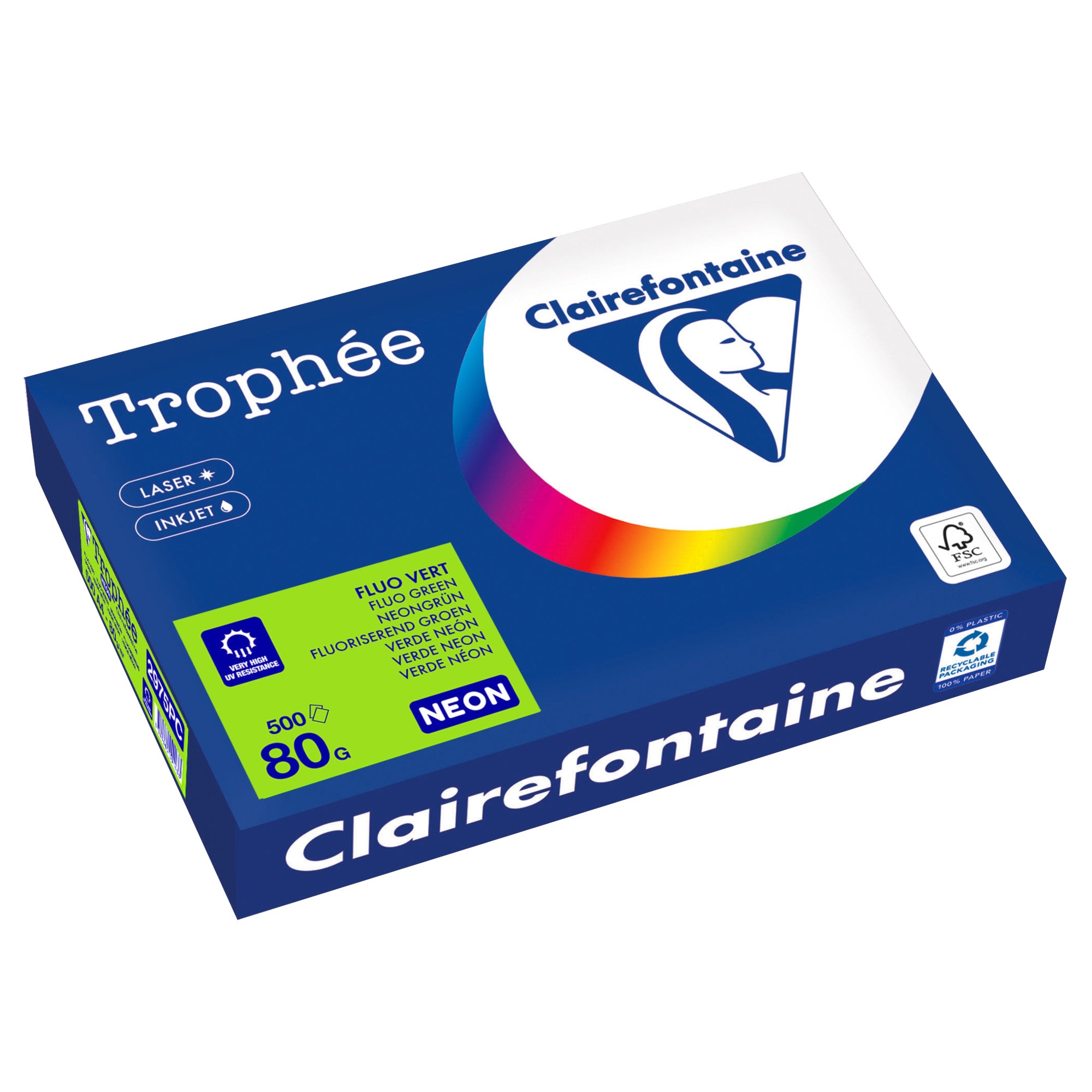 Clairefontaine Kopierpapier Trophée Color, DIN A4