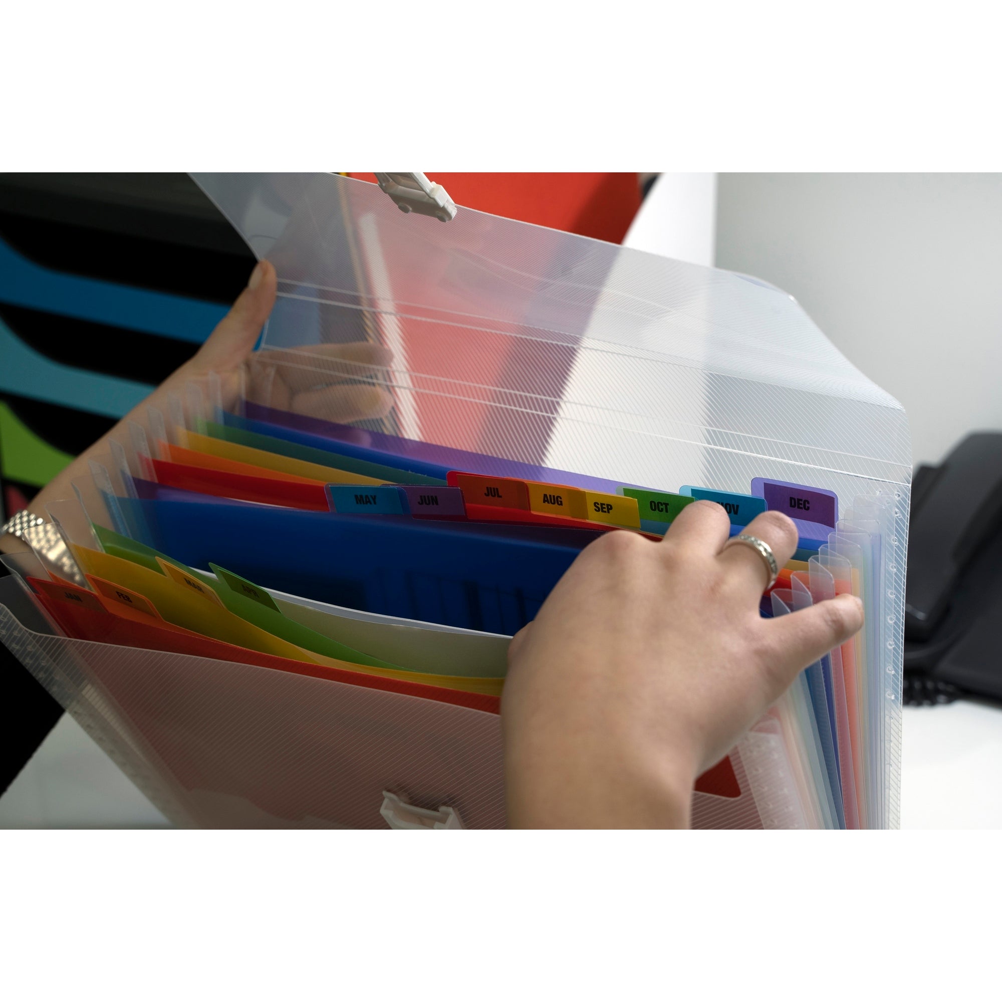 Exacompta Fächermappe Crystal