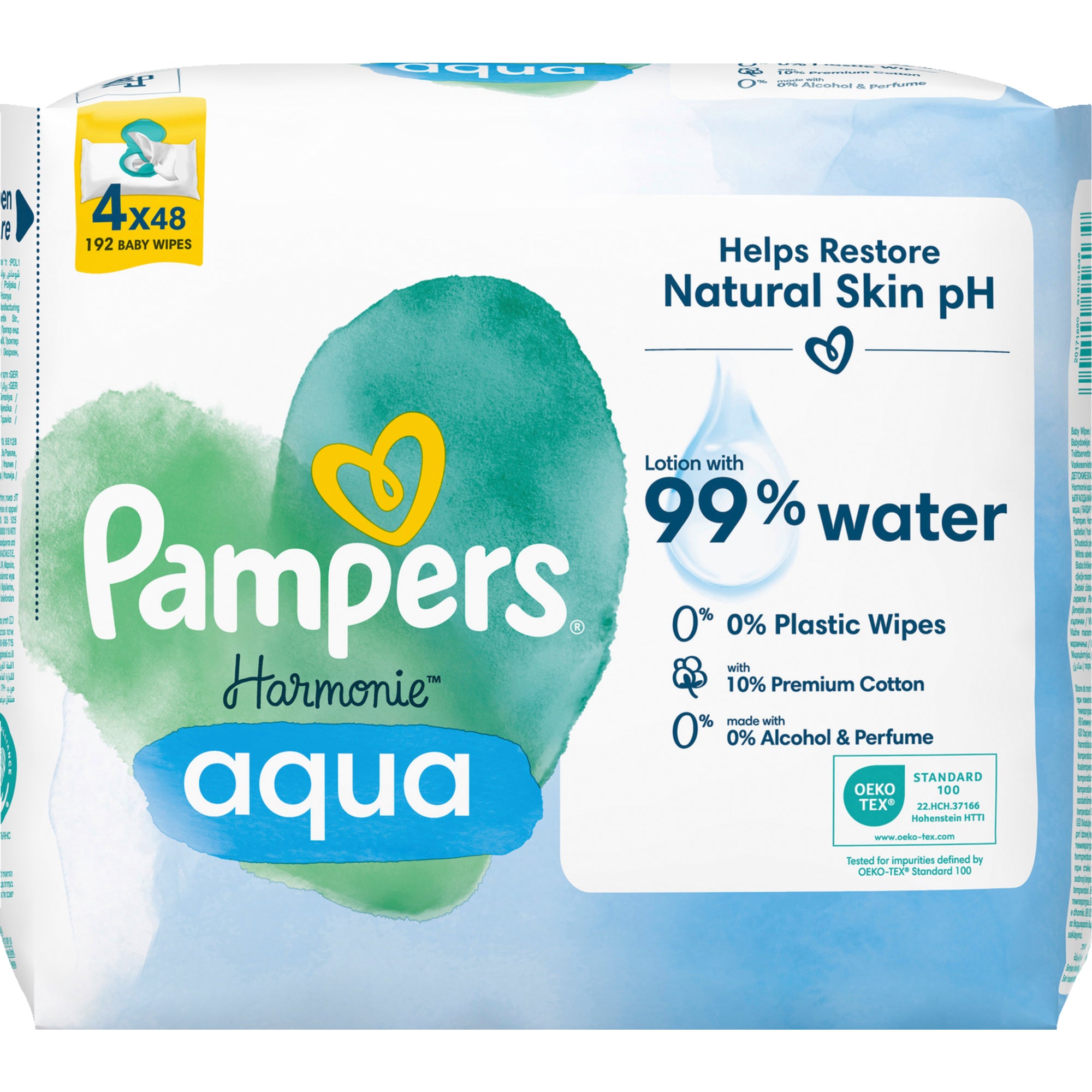 Pampers Feuchttücher HarmonieT Aqua