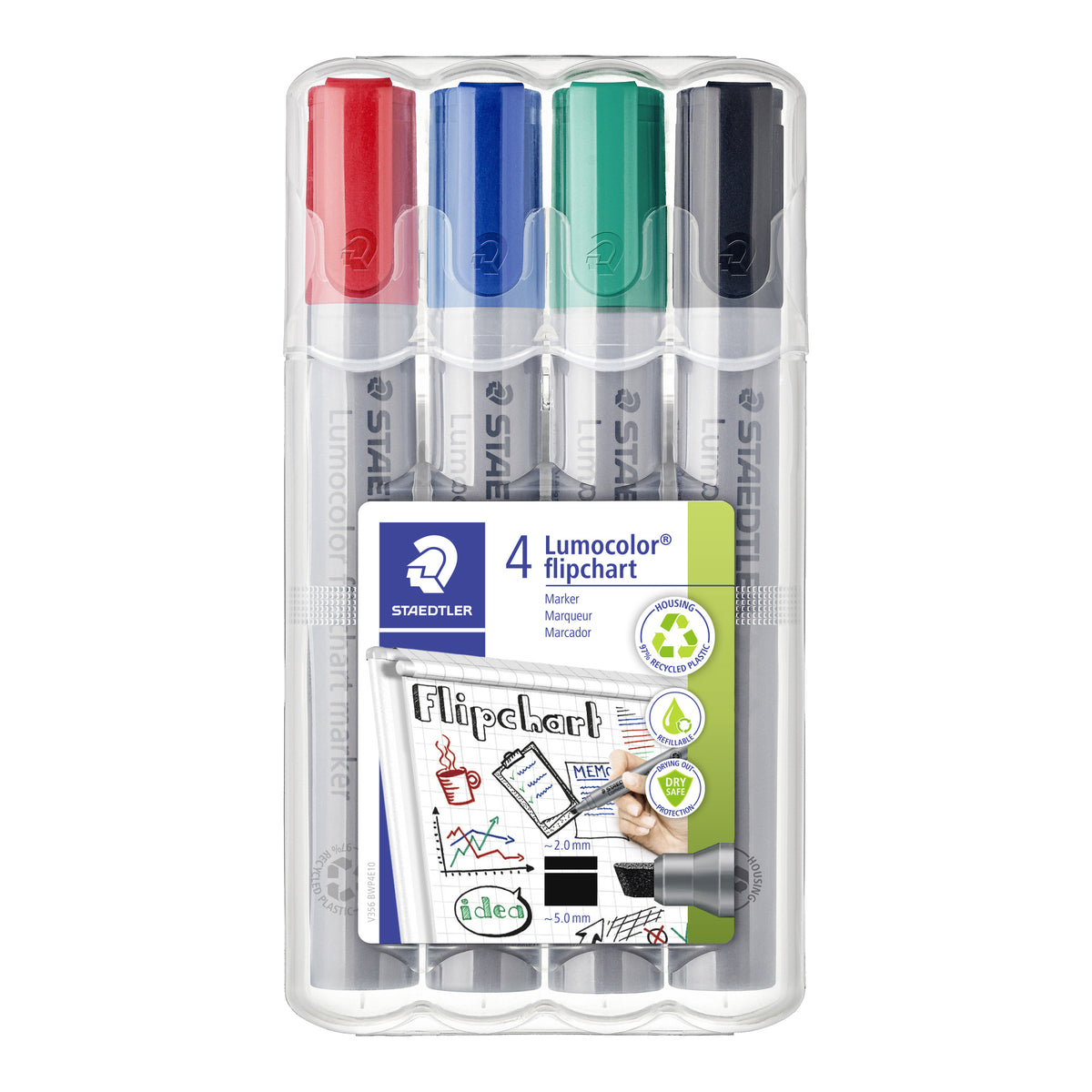 Staedtler Flipchartmarker Lumocolor® 356