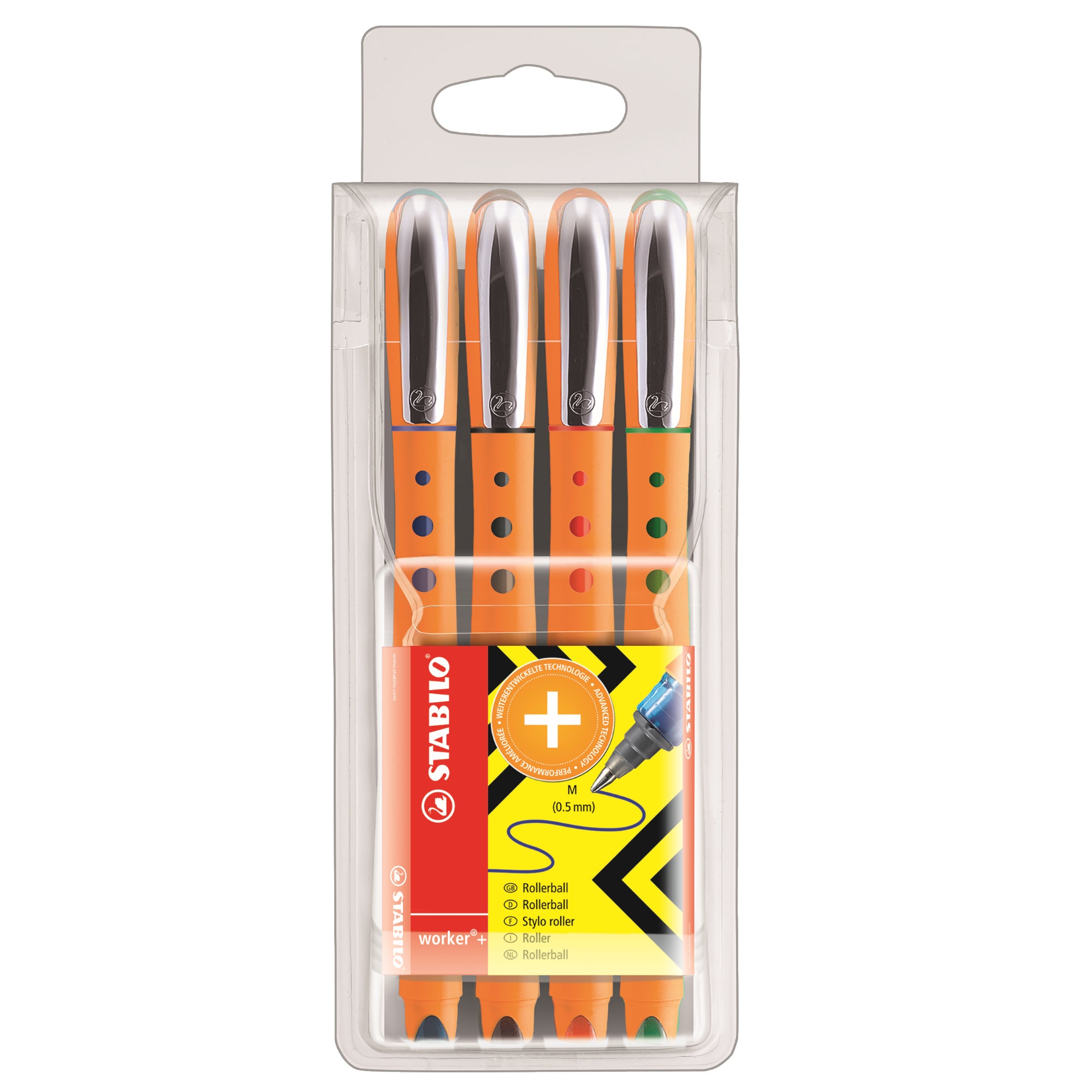Stabilo Tintenroller worker®+ medium