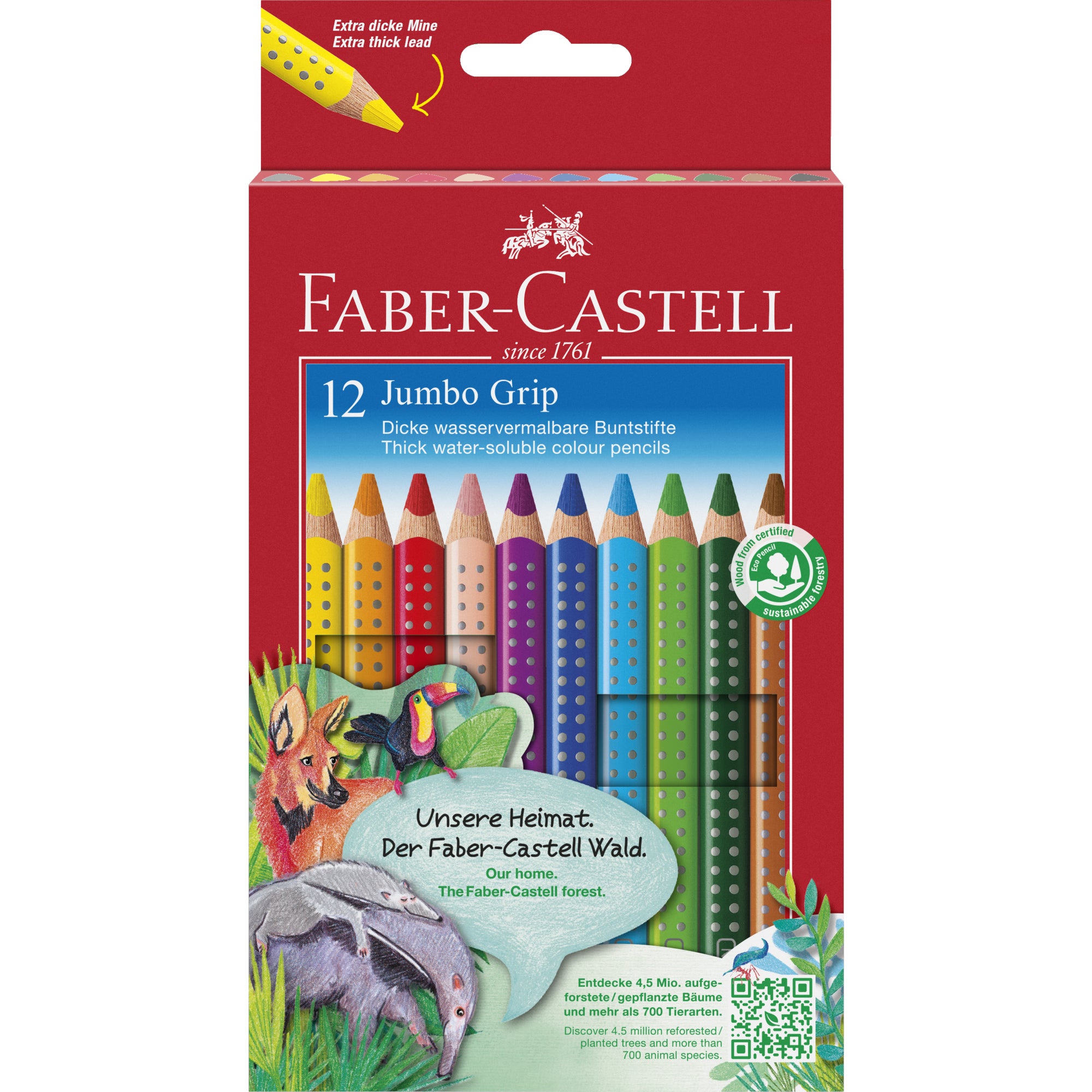 Faber-Castell Buntstift Jumbo GRIP