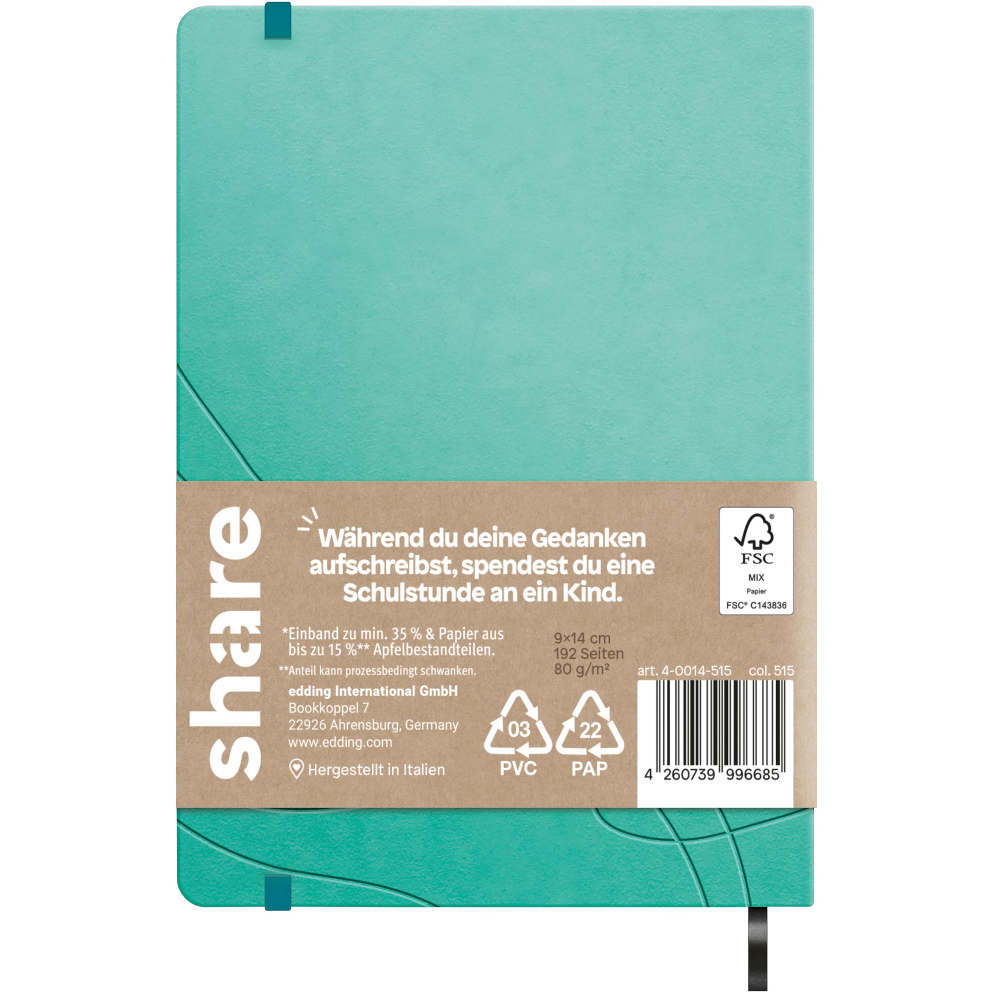 share Notizbuch