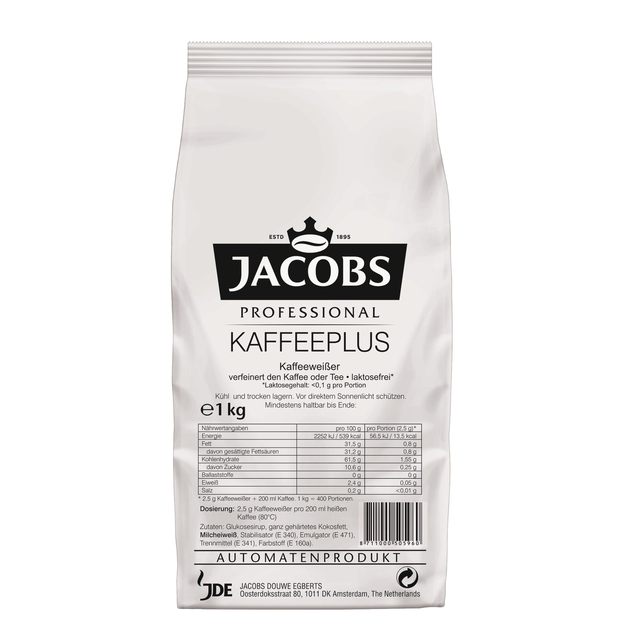 Jacobs Kaffeeweißer Kaffeeplus