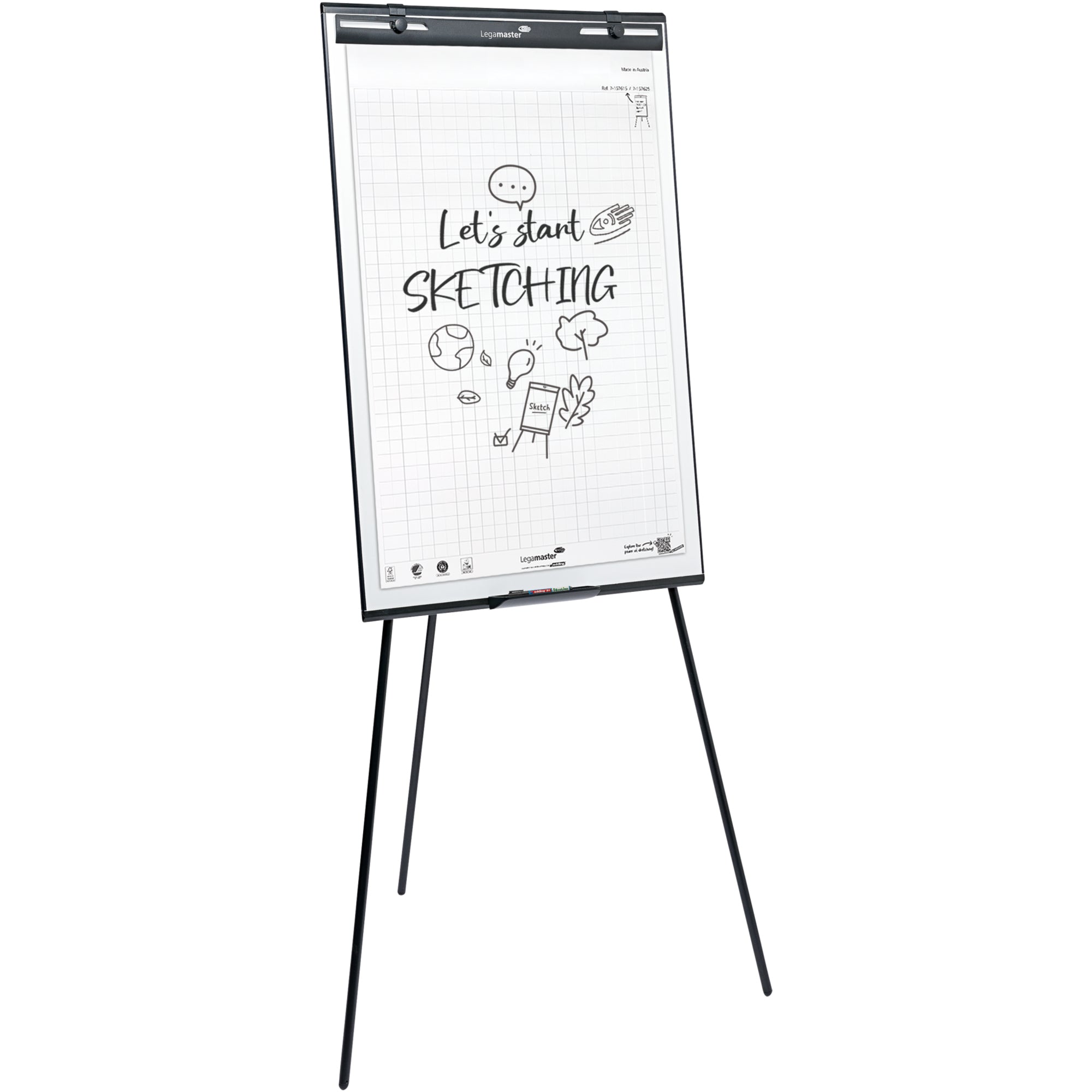 Legamaster Flipchart SKETCH EASY tripod