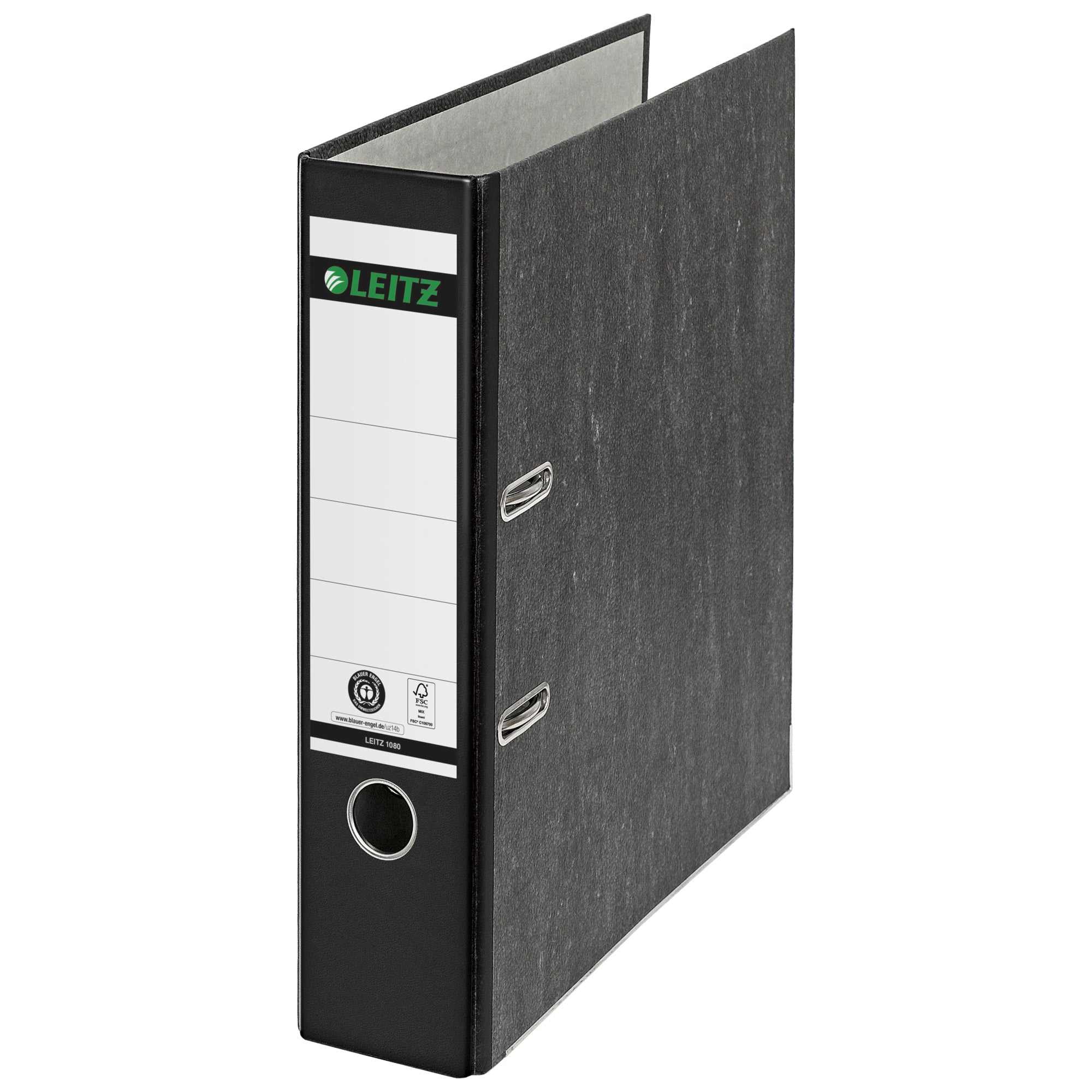 Leitz Ordner DIN A4 80mm RC schwarz
