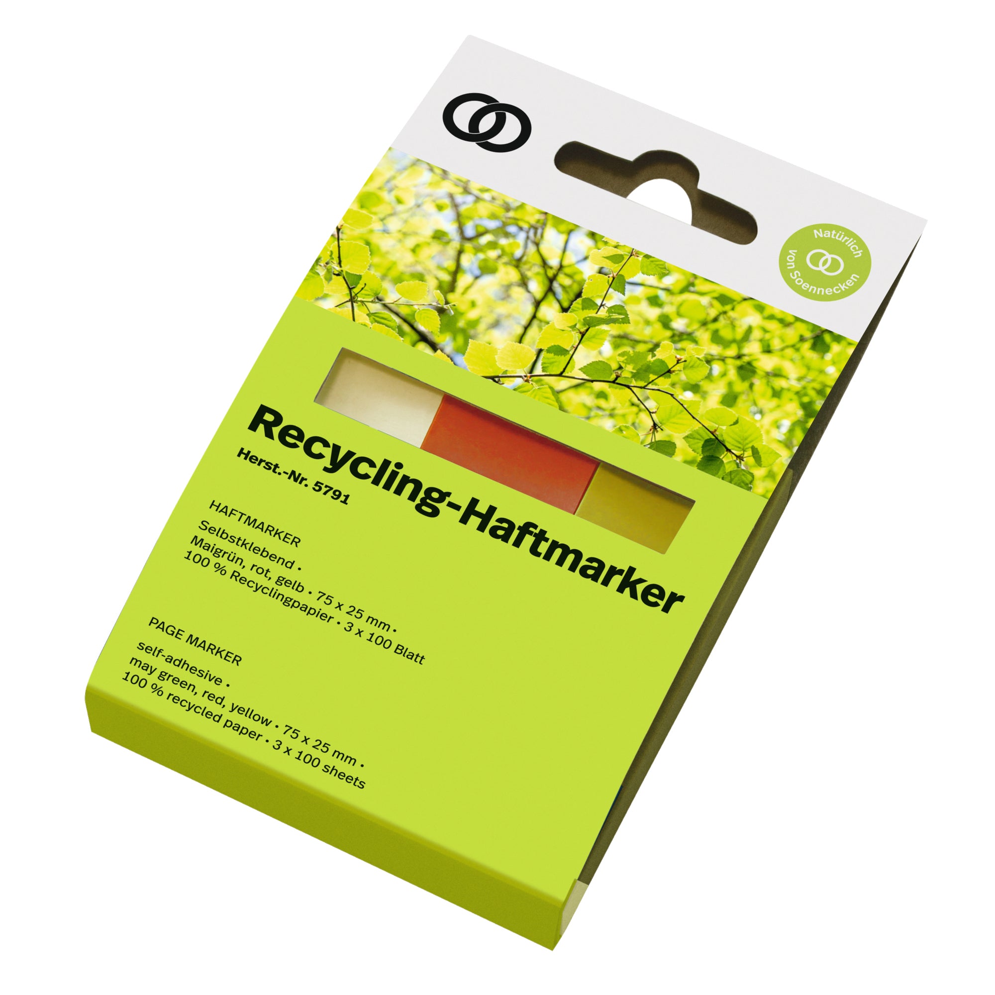 Soennecken Haftmarker oeco Recycling