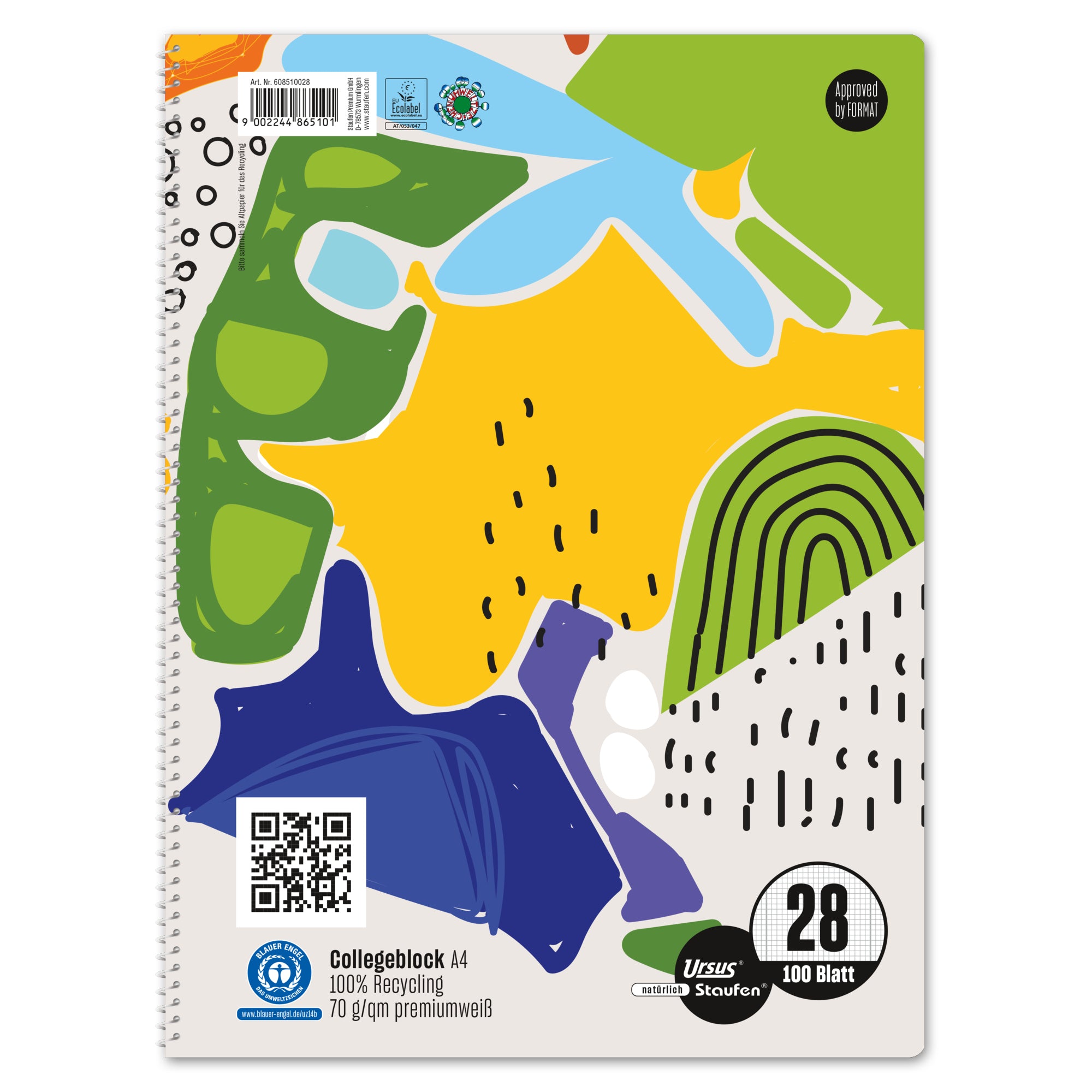 Staufen Collegeblock Style, DIN A4