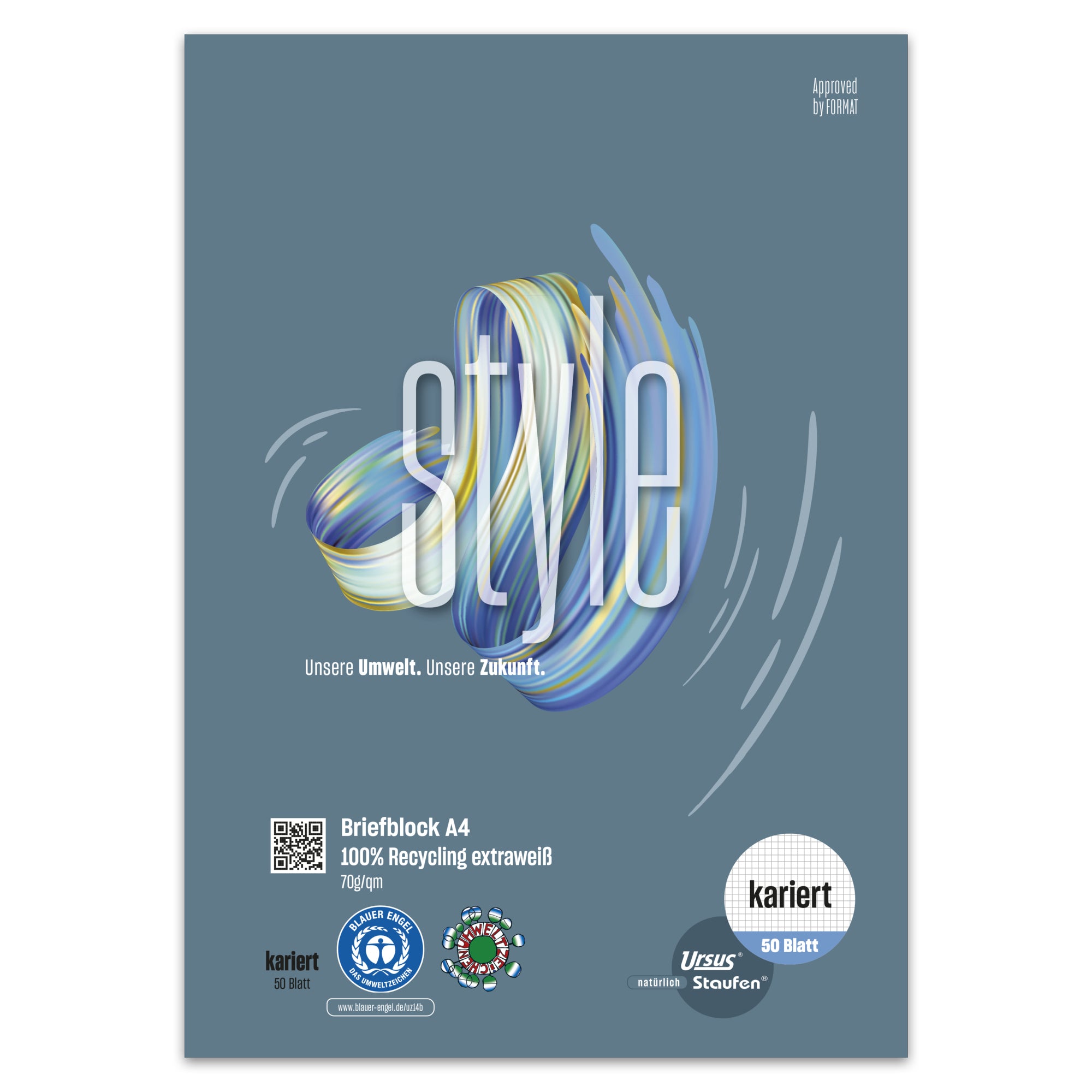 Staufen Briefblock Style, DIN A4