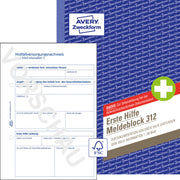 Avery Verbandblock 312