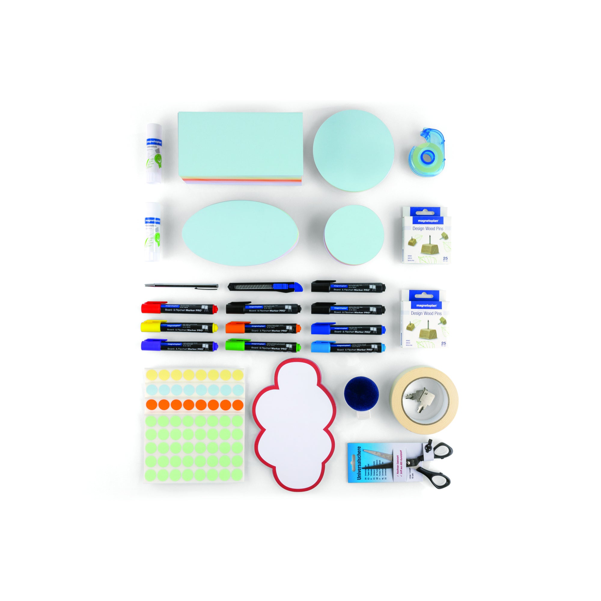 magnetoplan Moderationskoffer Wood Series