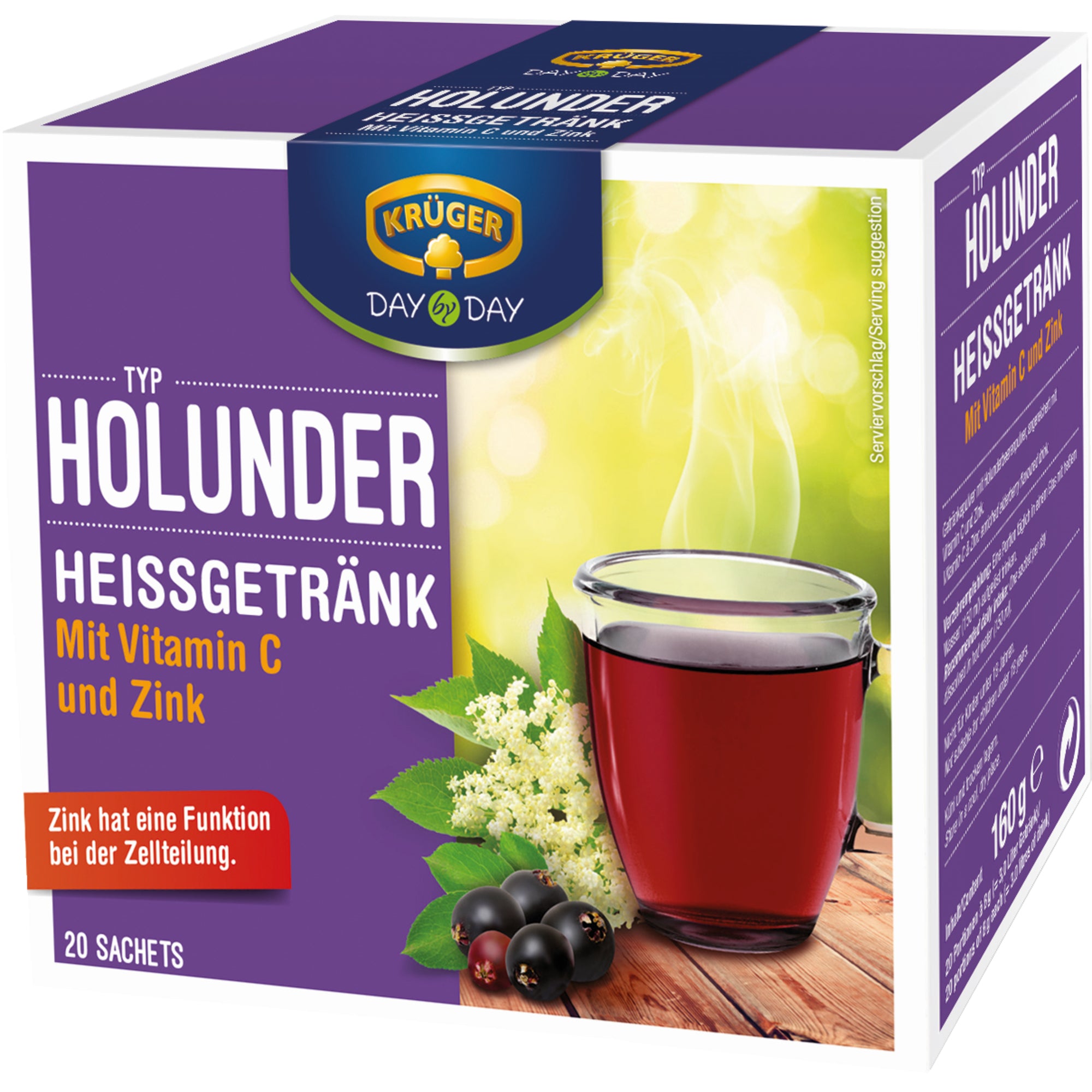 KRÜGER Nahrungsergänzungsmittel Heißgetränk