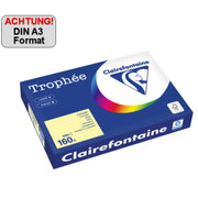 Clairefontaine Kopierpapier A3 160g ge 250Bl, DIN A3
