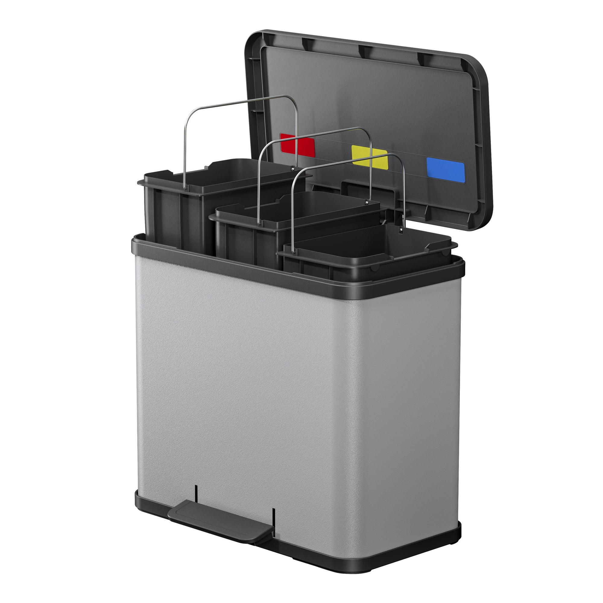 Hailo Tretabfalleimer Öko trio Plus L