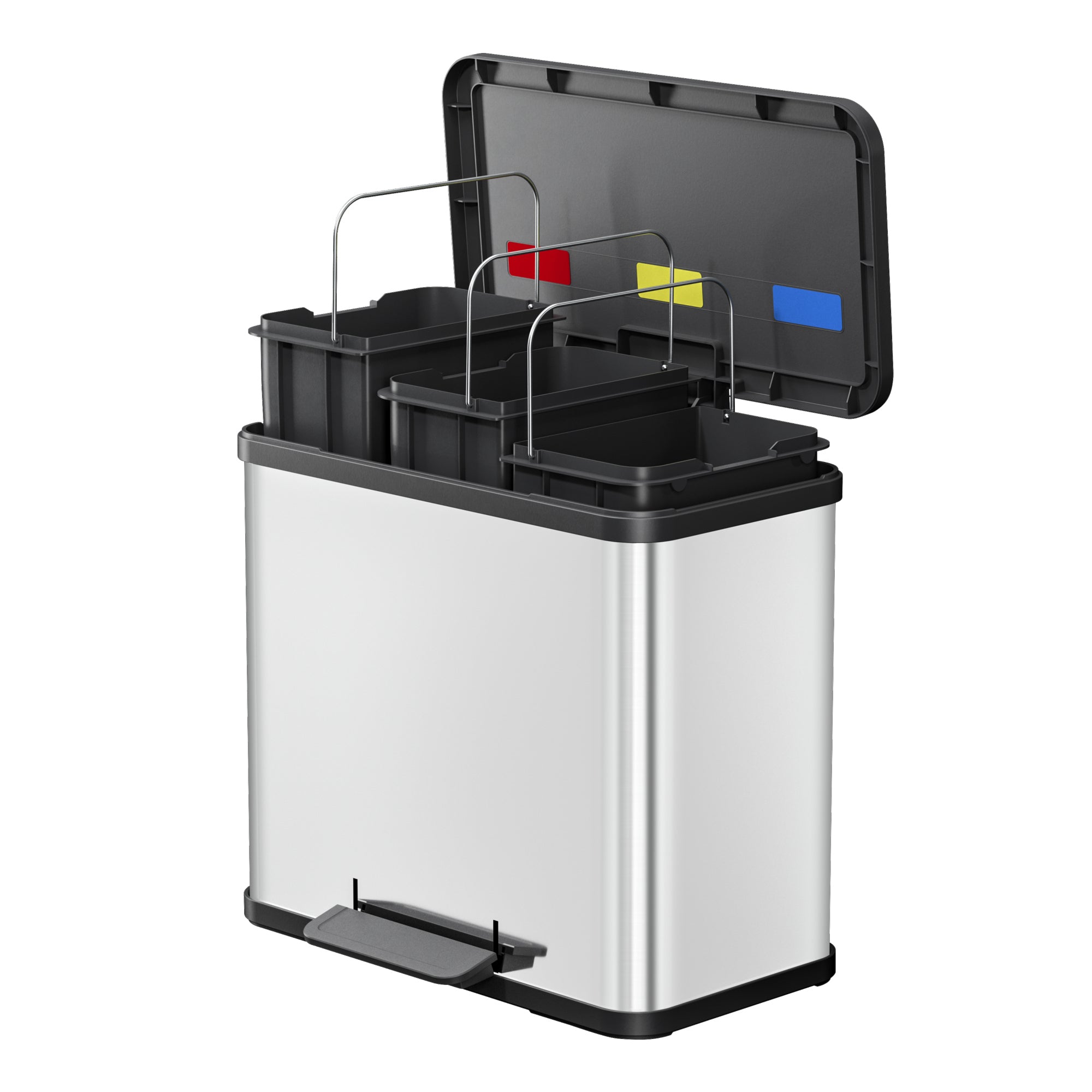 Hailo Tretabfalleimer Öko trio Plus L