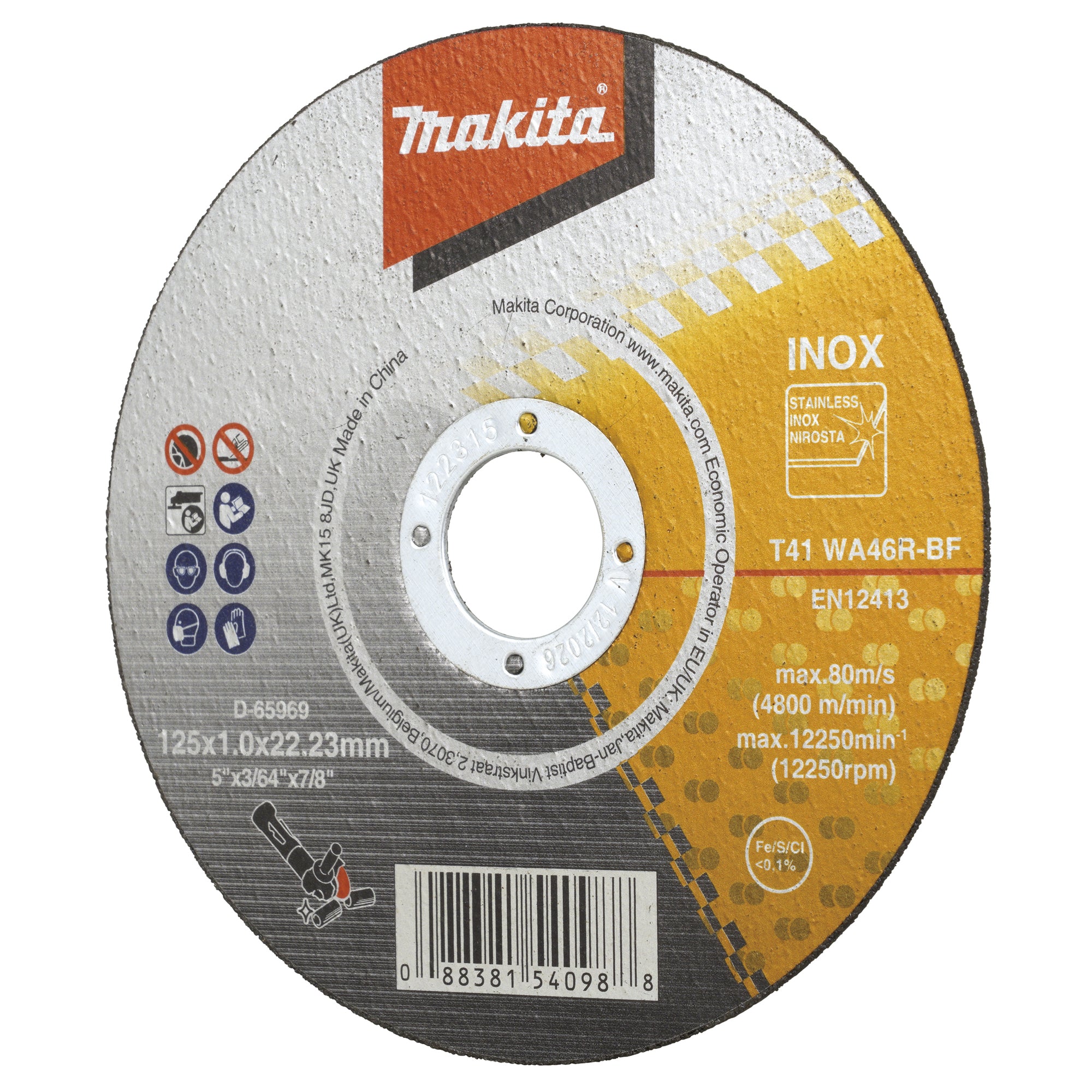 Makita Zubehör Schleifgeräte INOX