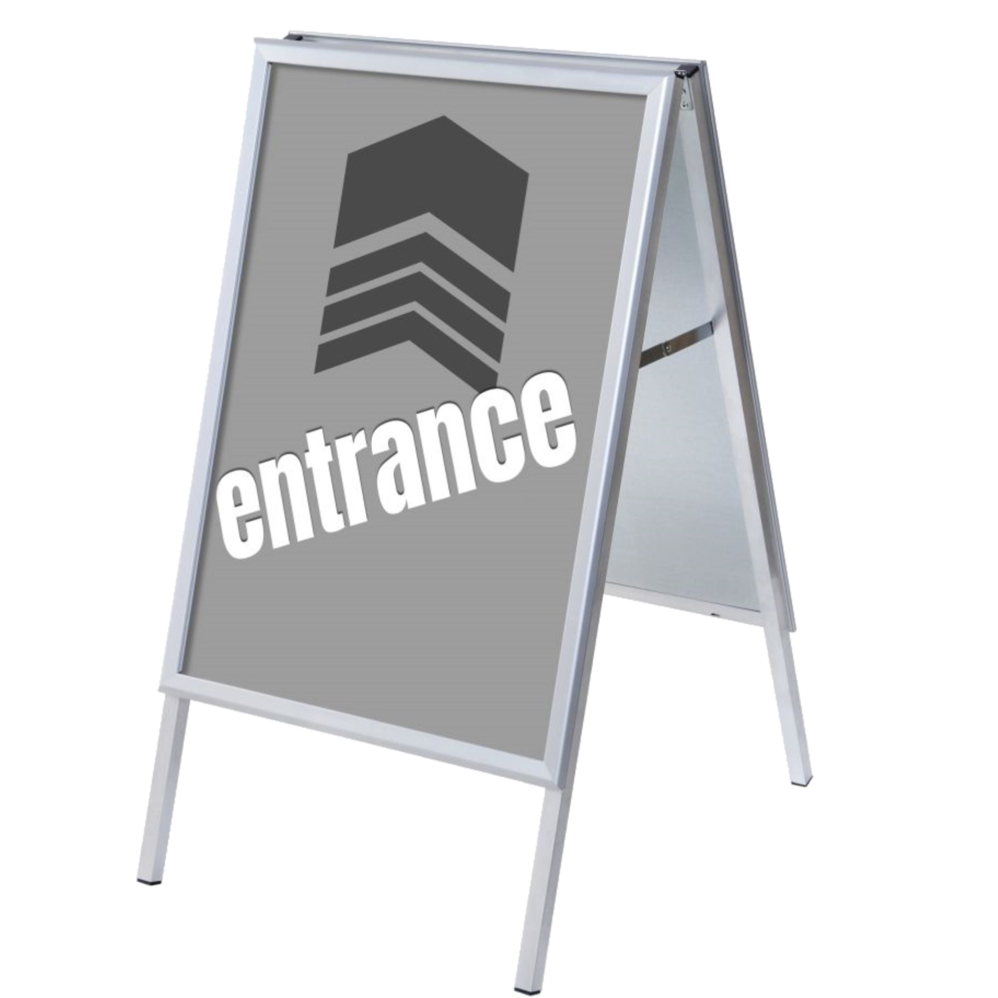 Showdown Kundenstopper A1 Set Eingang gr englisch