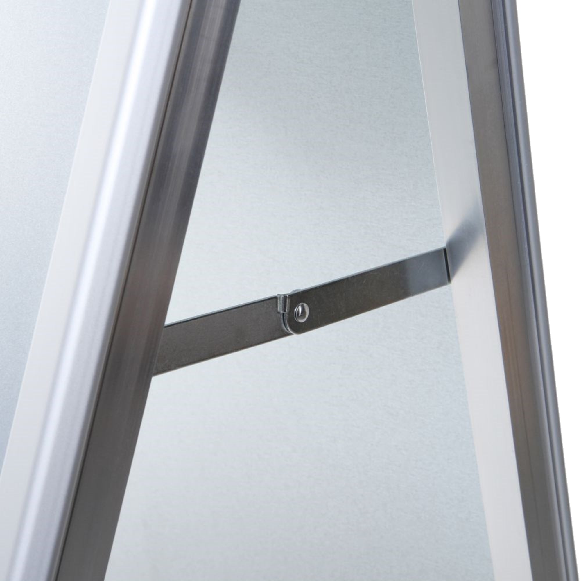 Showdown Kundenstopper 50x70cm 32mm Gehrung sw