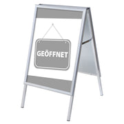 Showdown Kundenstopper A1 Set Geöffnet gr deutsch