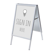 Showdown Kundenstopper A1 Set Hier Anmelden gr engl