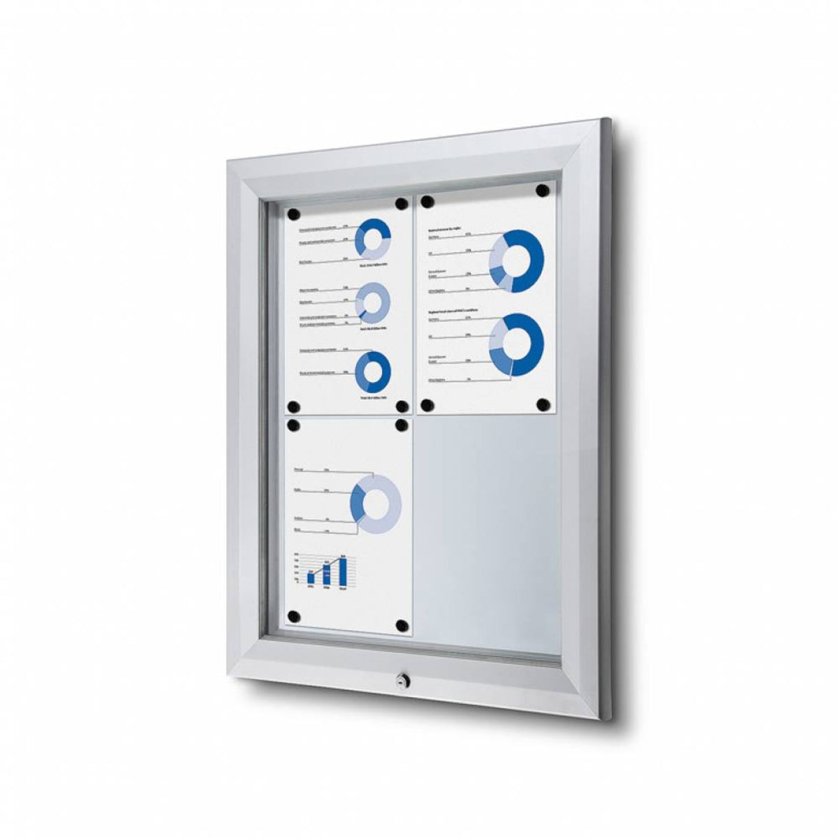 Showdown Schaukasten Outdoor, 4 x DIN A4