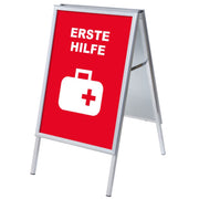Showdown Kundenstopper A1 Set Erste Hilfe deutsch